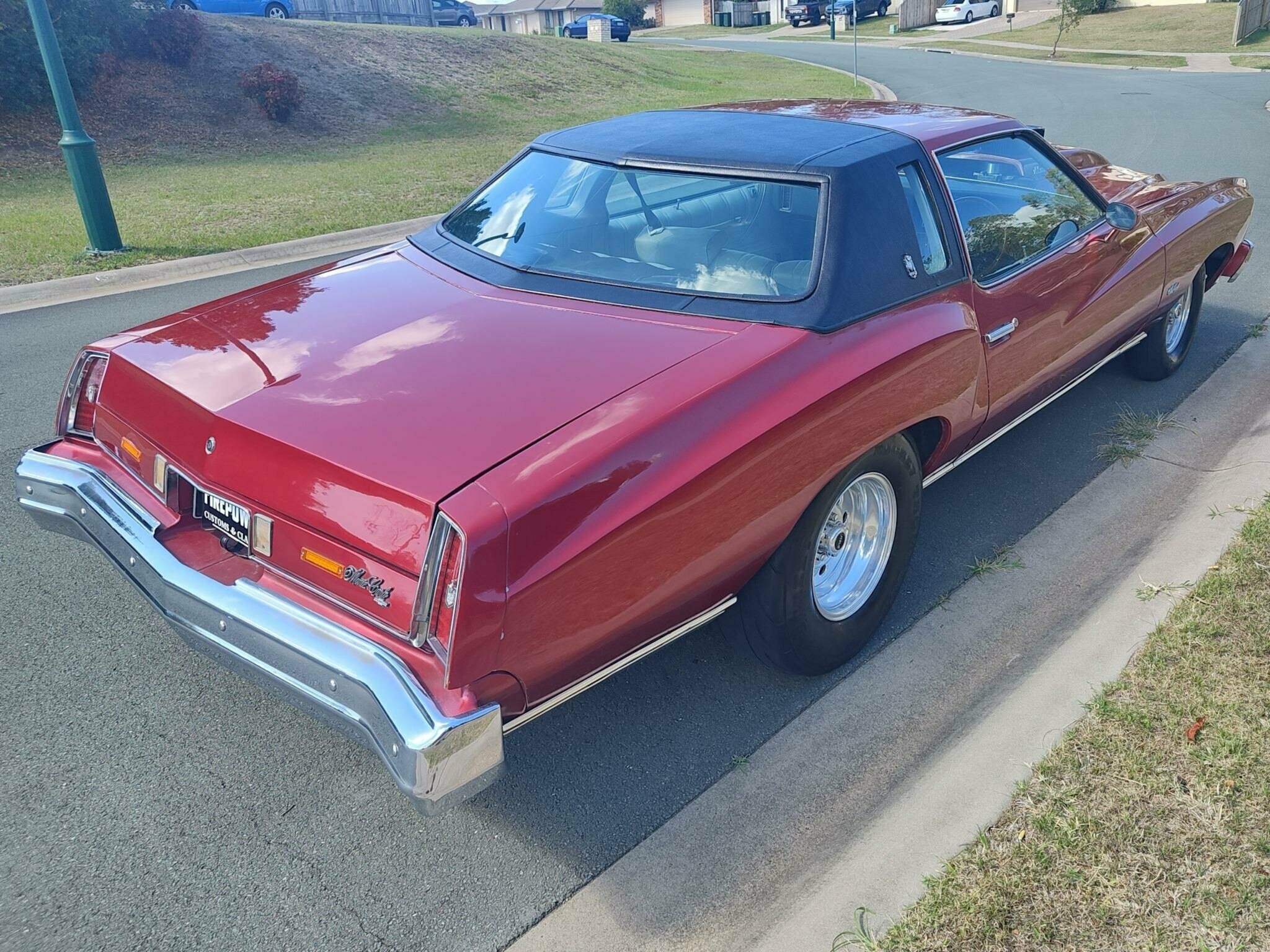 1974 CHEVROLET MONTE CARLO LANDAU AUTOMATIC SEDAN