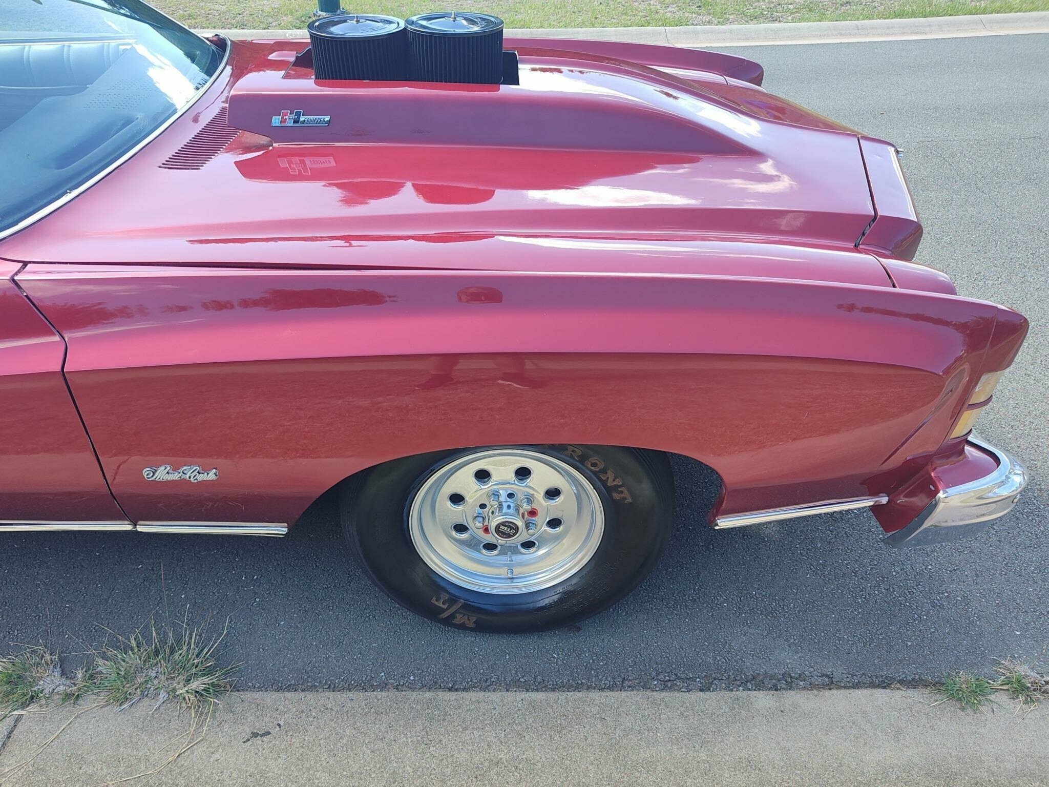 1974 CHEVROLET MONTE CARLO LANDAU AUTOMATIC SEDAN