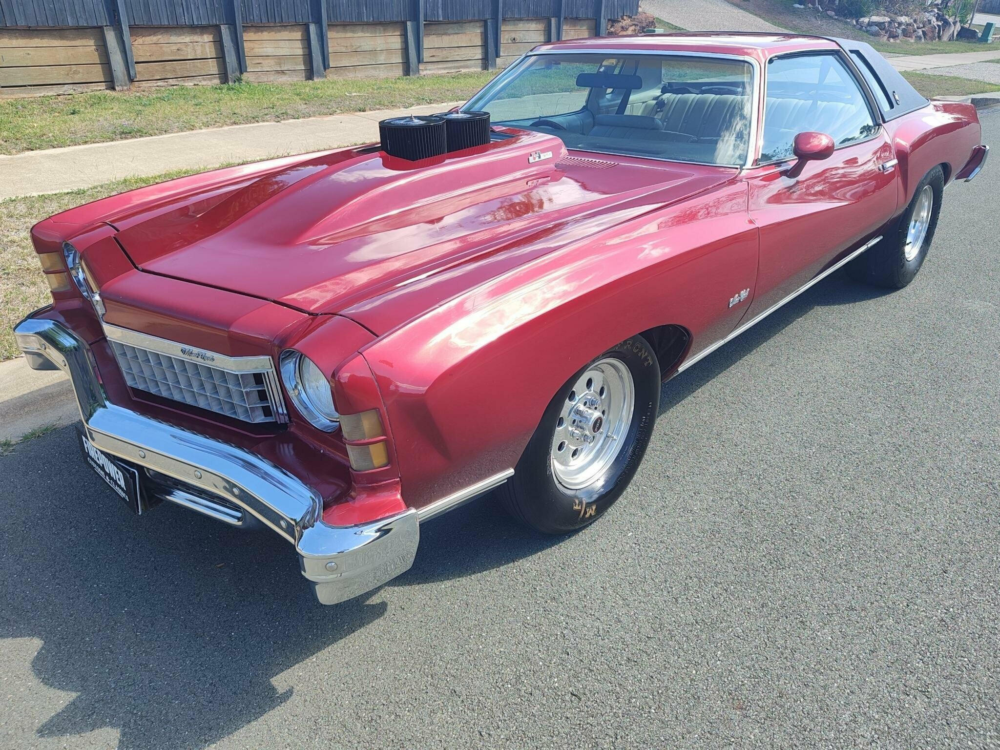 1974 CHEVROLET MONTE CARLO LANDAU AUTOMATIC SEDAN