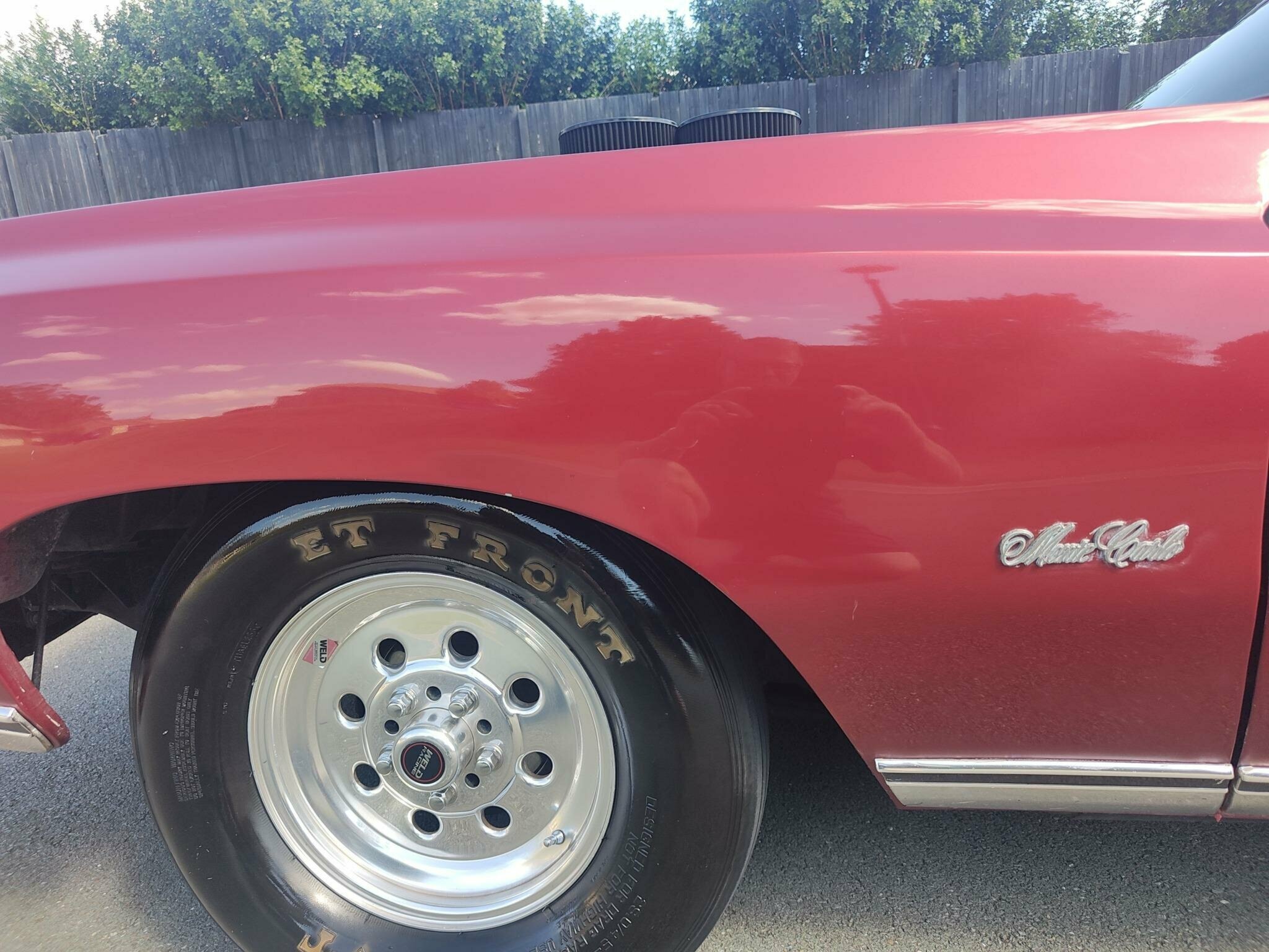 1974 CHEVROLET MONTE CARLO LANDAU AUTOMATIC SEDAN