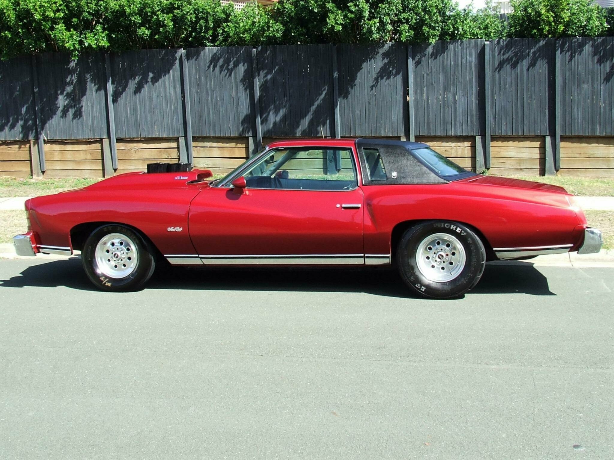 1974 CHEVROLET MONTE CARLO LANDAU AUTOMATIC SEDAN