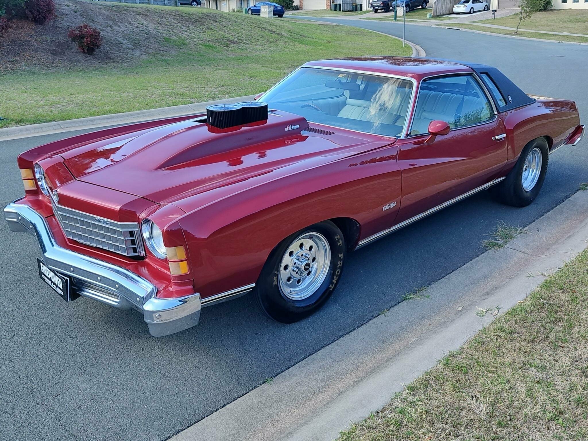 1974 CHEVROLET MONTE CARLO LANDAU AUTOMATIC SEDAN