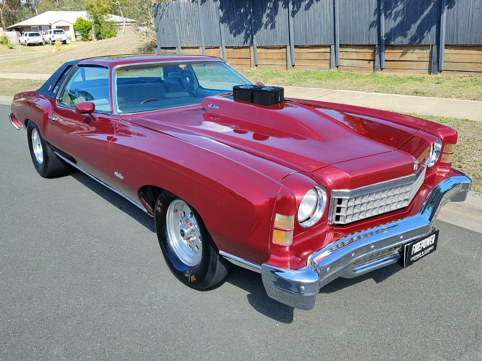 1974 CHEVROLET MONTE CARLO LANDAU AUTOMATIC SEDAN