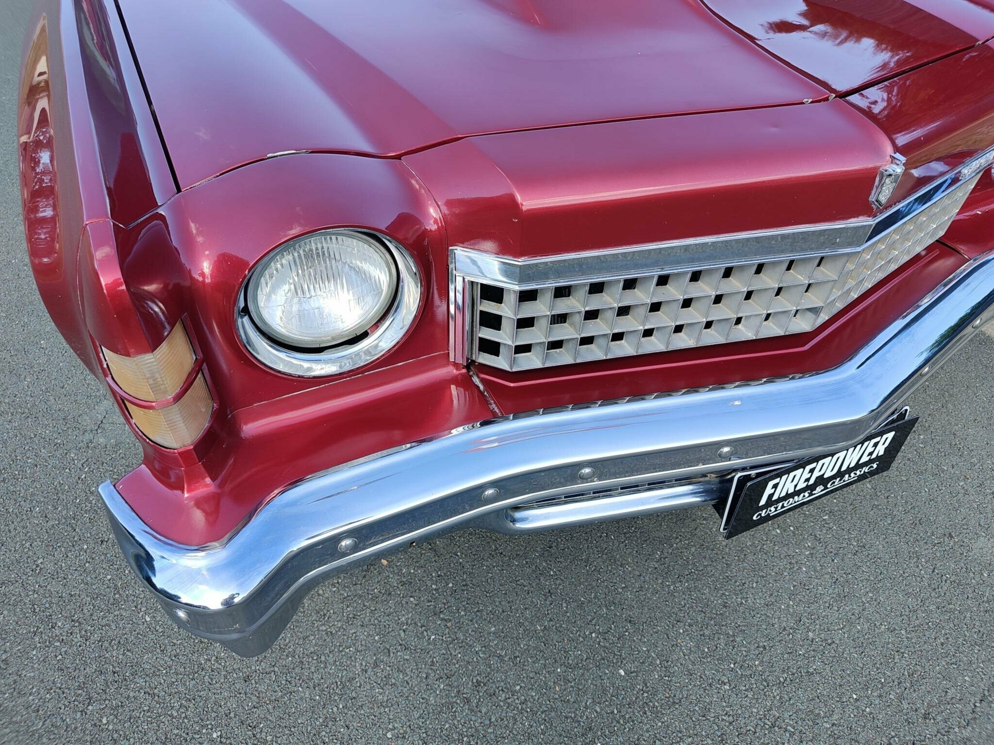 1974 CHEVROLET MONTE CARLO LANDAU AUTOMATIC SEDAN