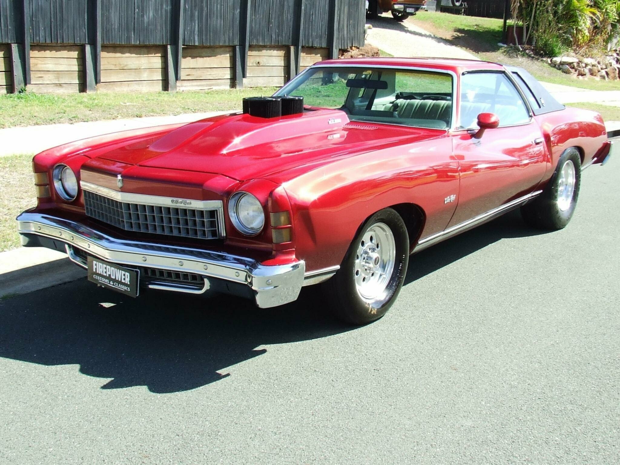 1974 CHEVROLET MONTE CARLO LANDAU AUTOMATIC SEDAN