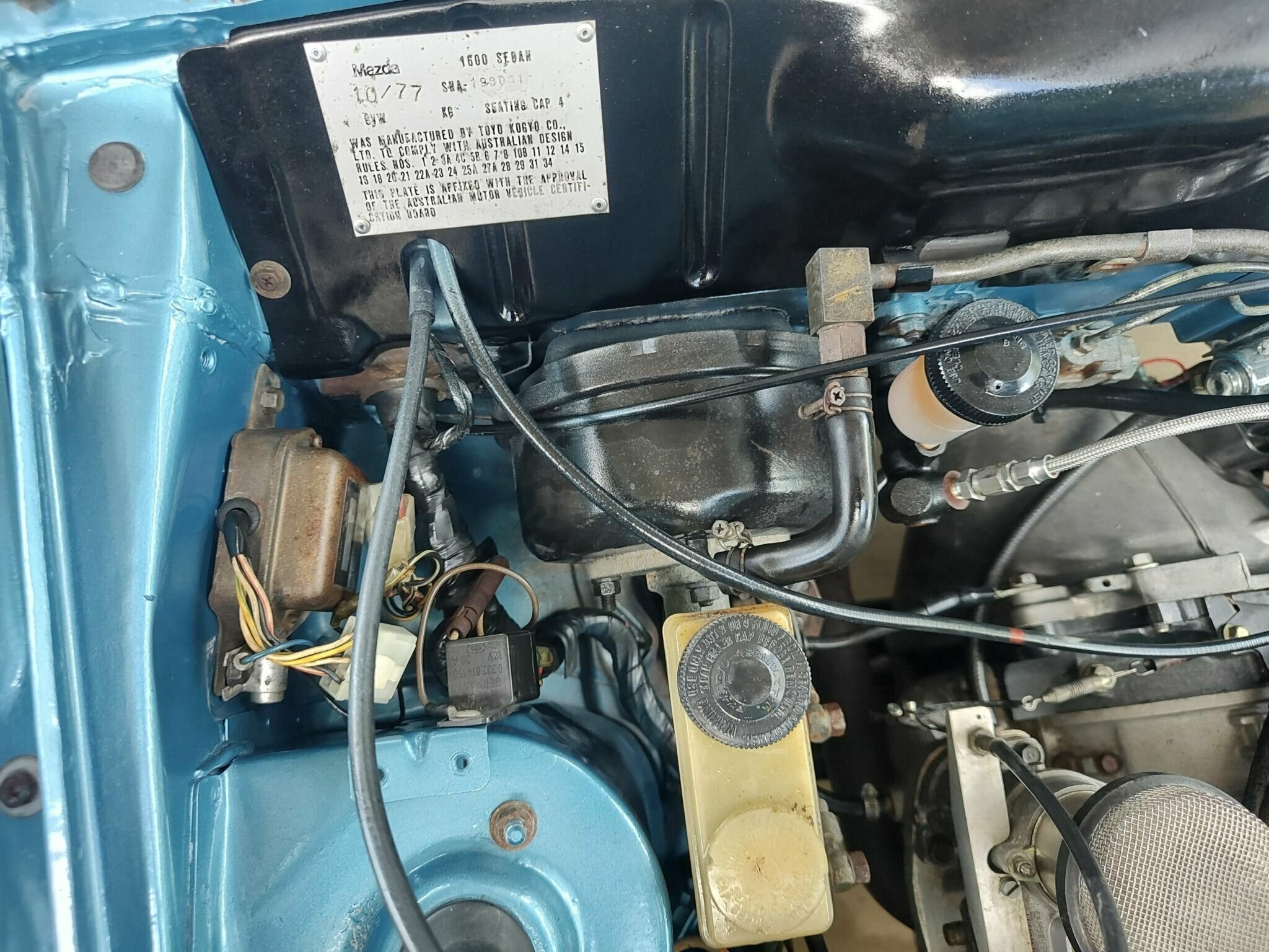 1977 MAZDA CAPELLA 5 SP MANUAL SEDAN