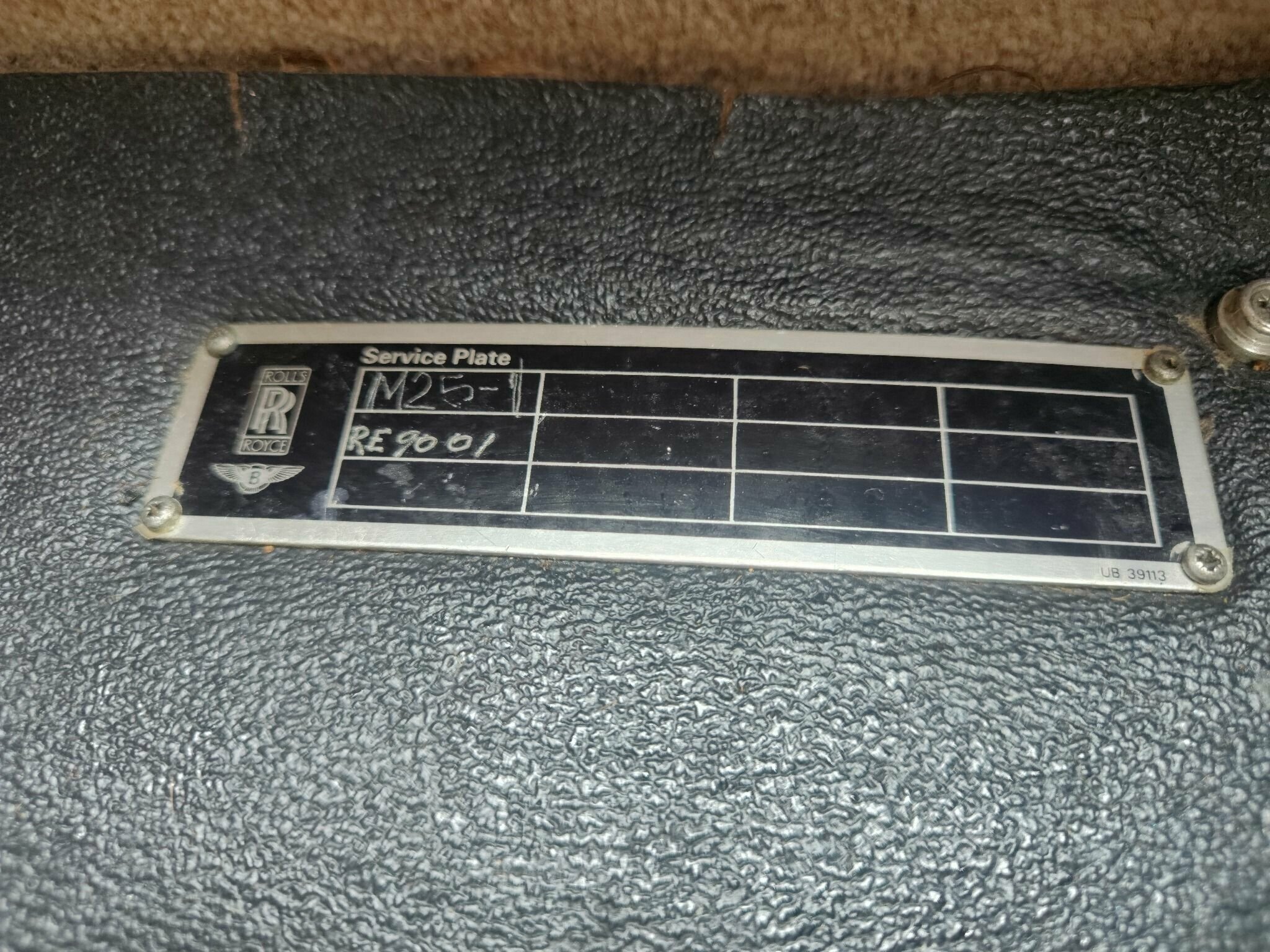 1989 ROLLS-ROYCE SILVER SPIRIT 3 SP AUTOMATIC 4D SEDAN