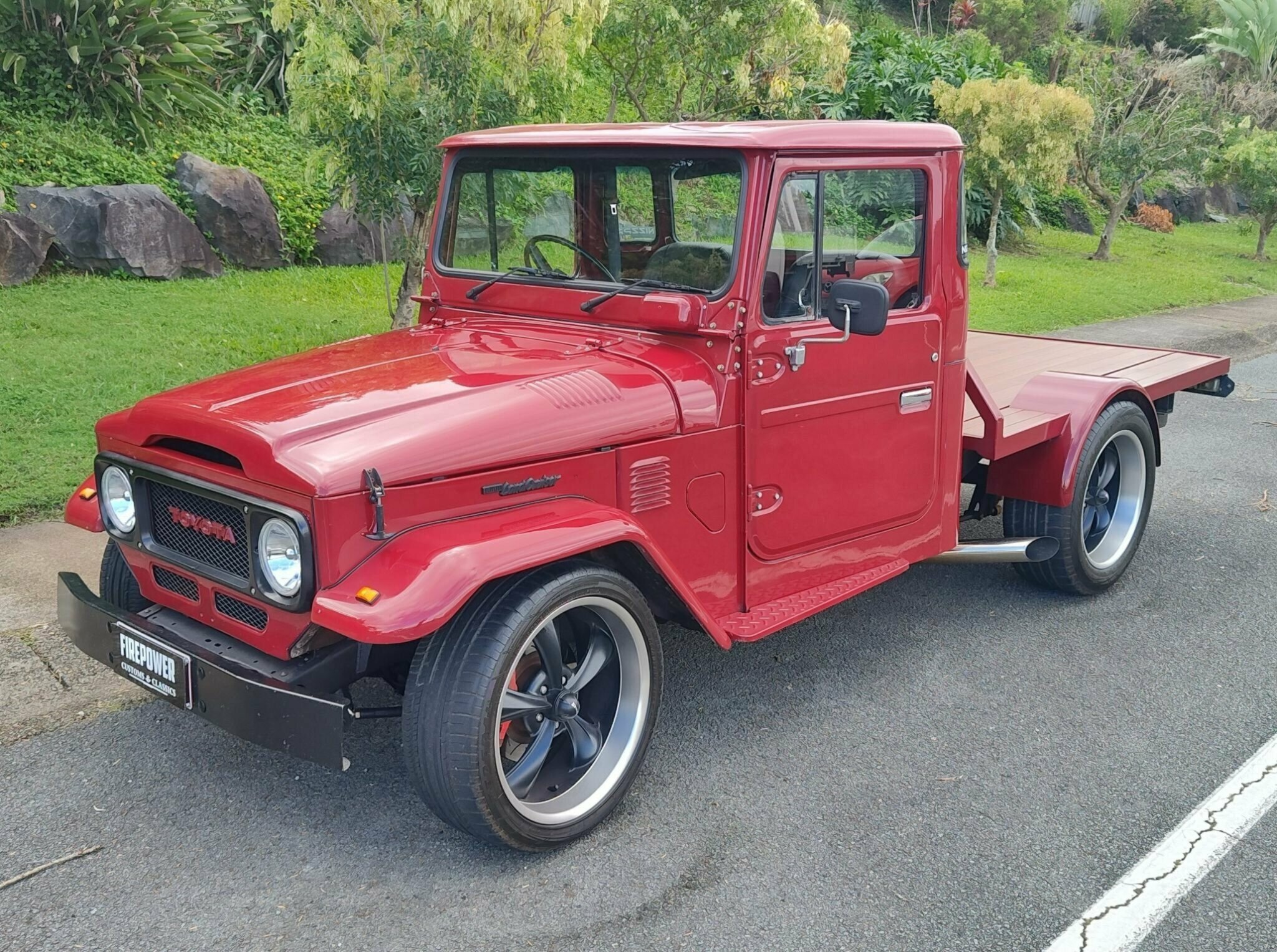 1984 TOYOTA LANDCRUISER FJ45 6 SP AUTOMATIC SINGLE CAB TRAY