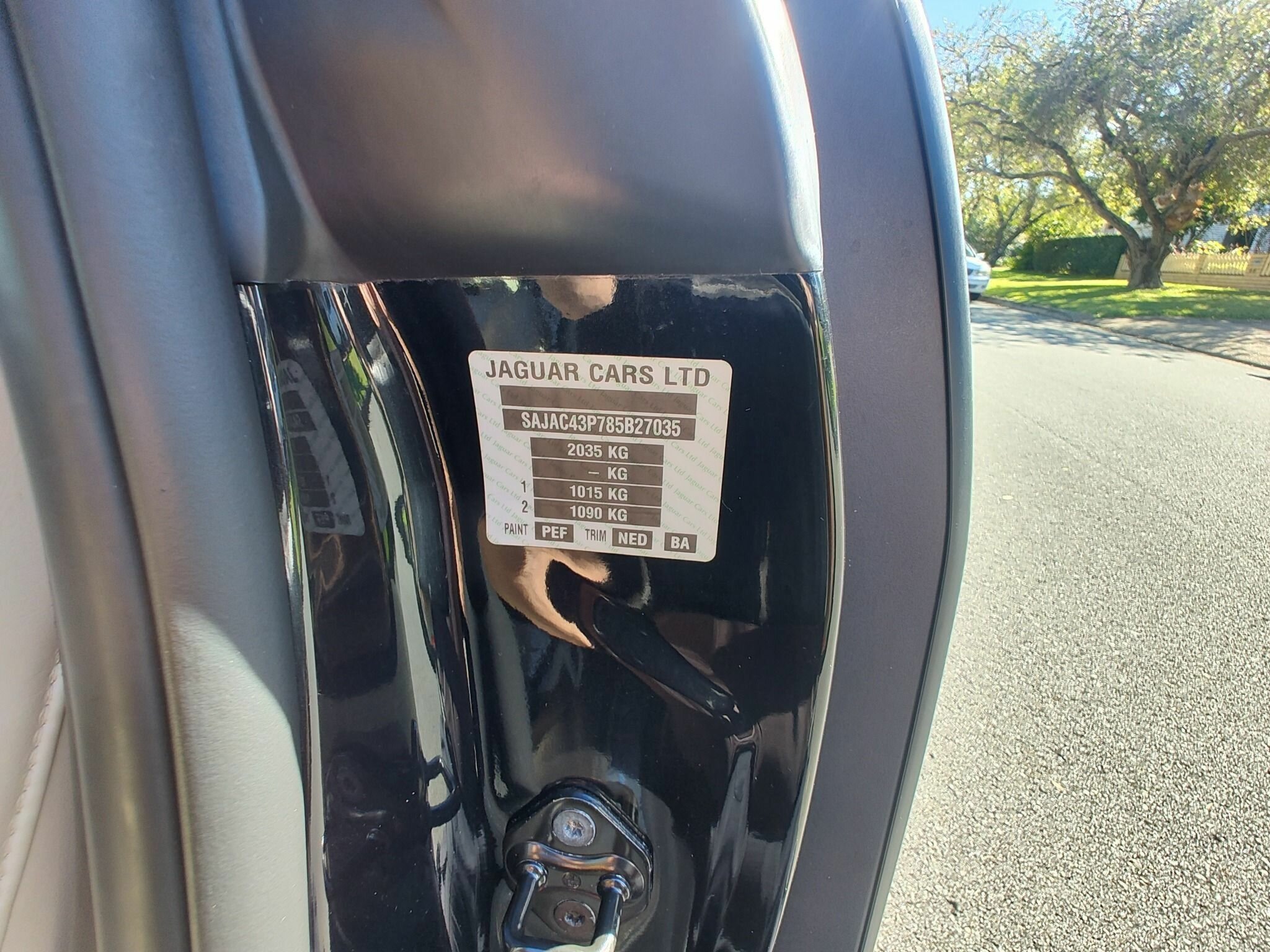 2008 JAGUAR XK X150 6 SP AUTOMATIC 2D COUPE