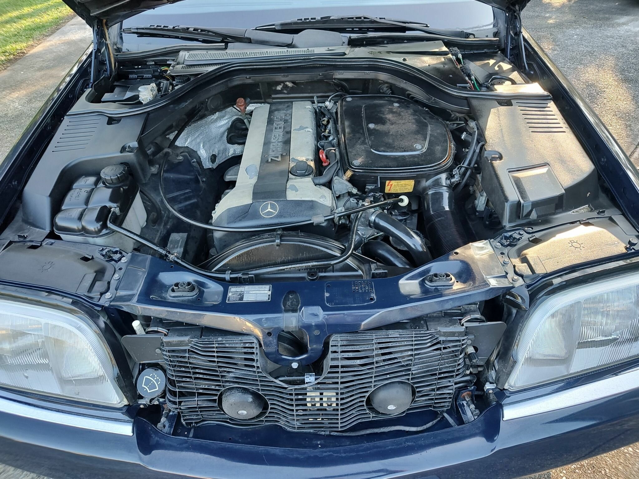 1993 MERCEDES-BENZ S320 W140 4 SP AUTOMATIC 4D SEDAN