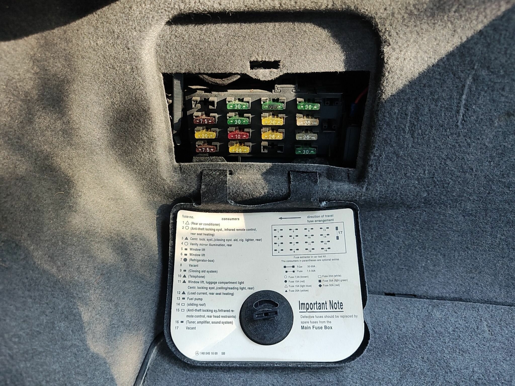 1993 MERCEDES-BENZ S320 W140 4 SP AUTOMATIC 4D SEDAN