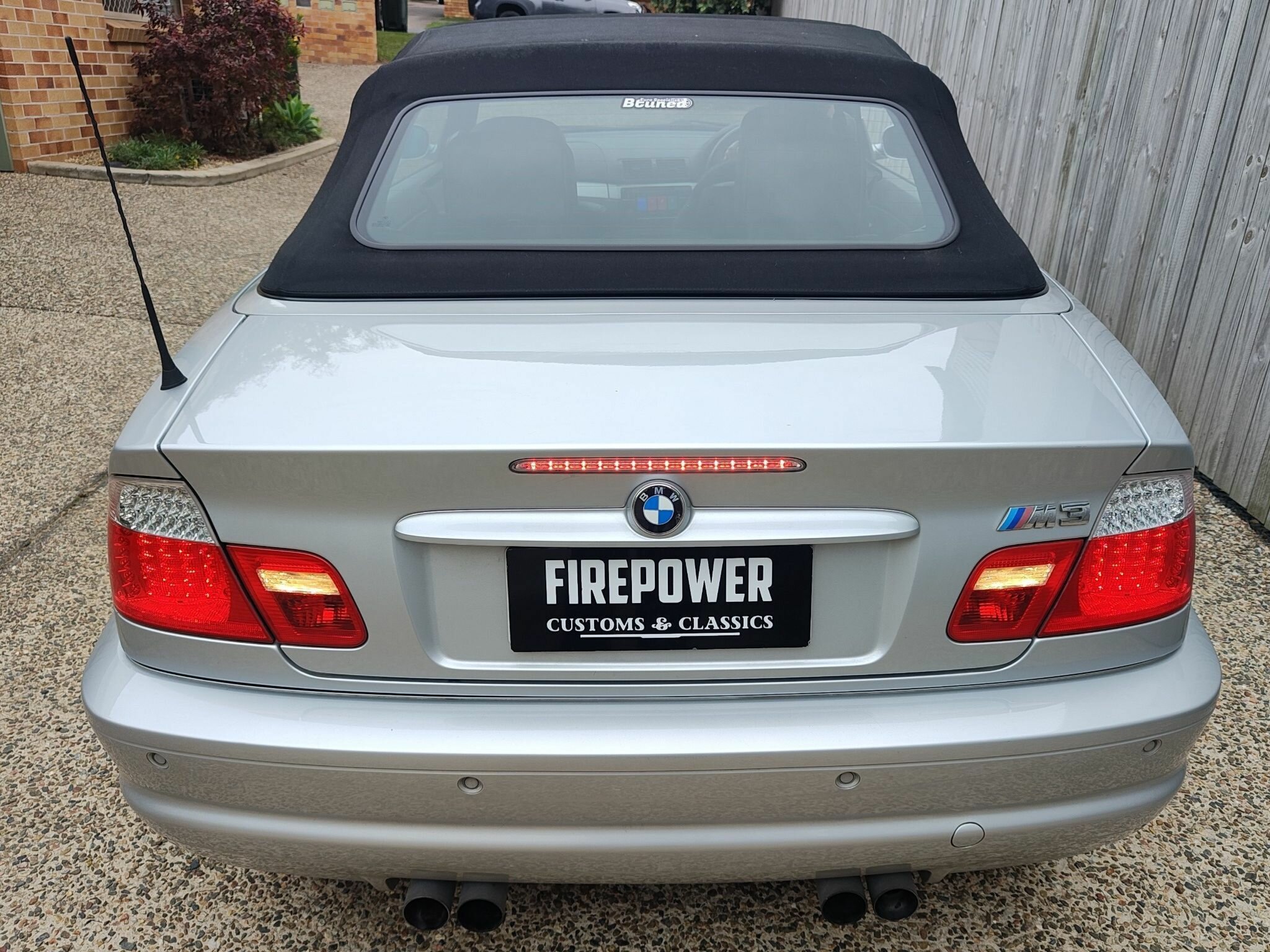 2003 BMW M3 E46 6 SP MANUAL 2D CONVERTIBLE