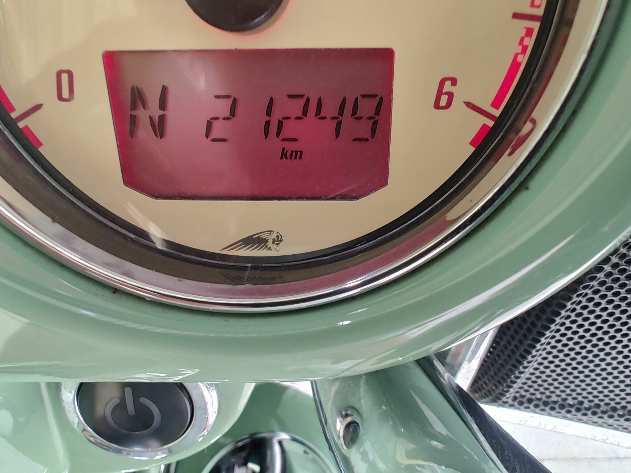 2017 INDIAN ROADMASTER W/GRN OVER IVY CRM CRUISER
