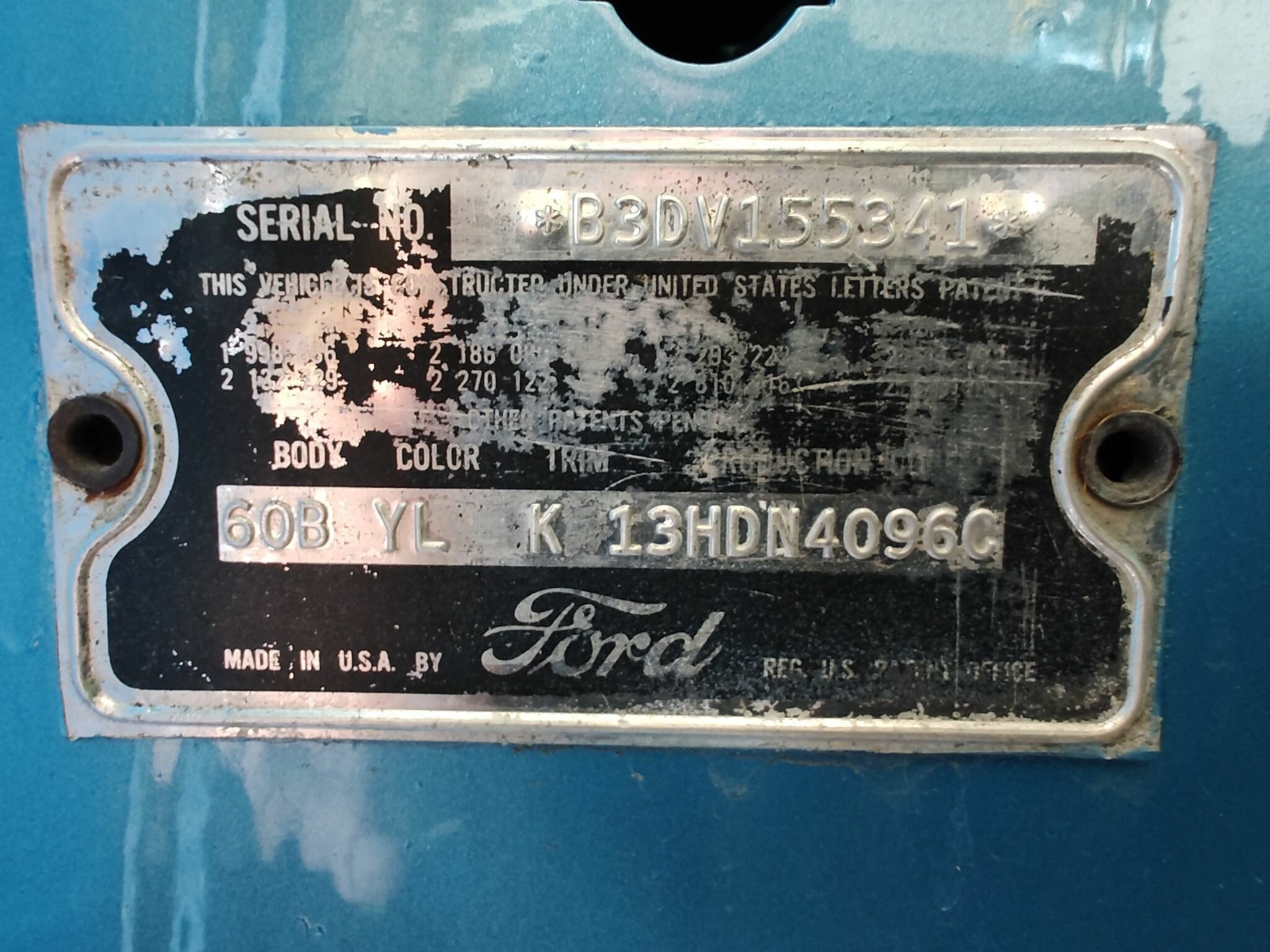 1953 FORD VICTORIA COUPE