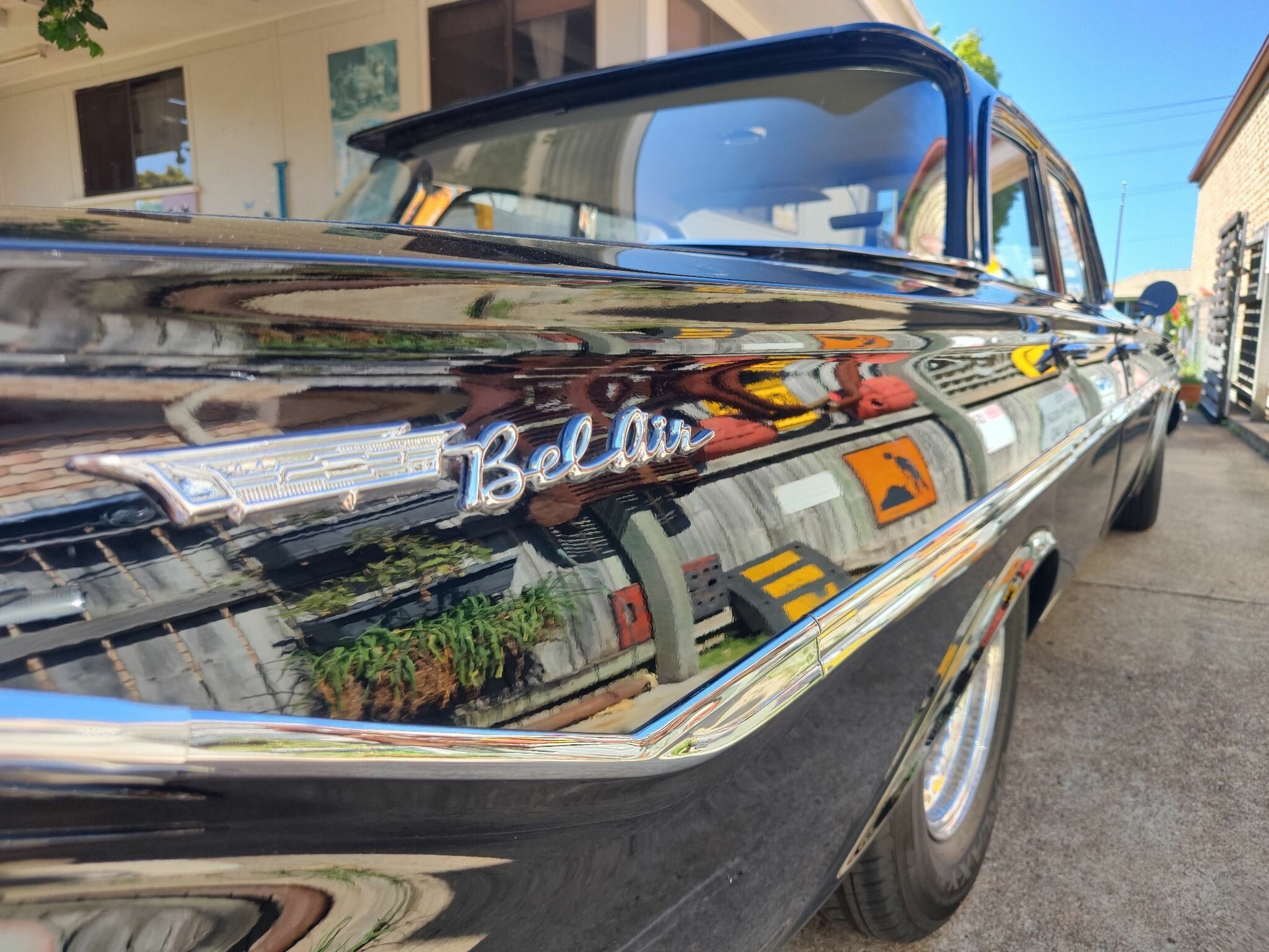 1962 CHEVROLET BEL AIR 2 SP AUTOMATIC 4D SEDAN