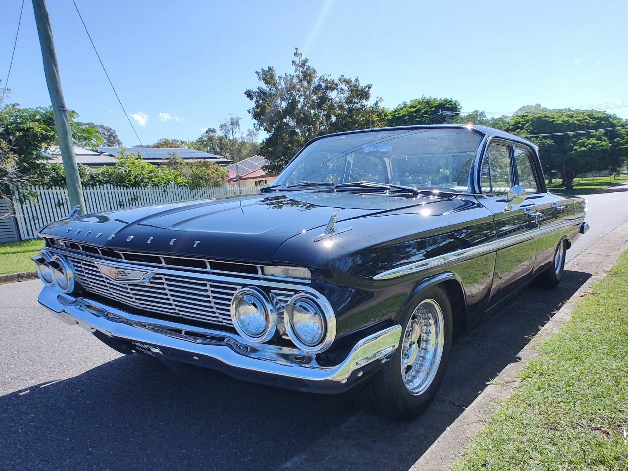 1962 CHEVROLET BEL AIR 2 SP AUTOMATIC 4D SEDAN