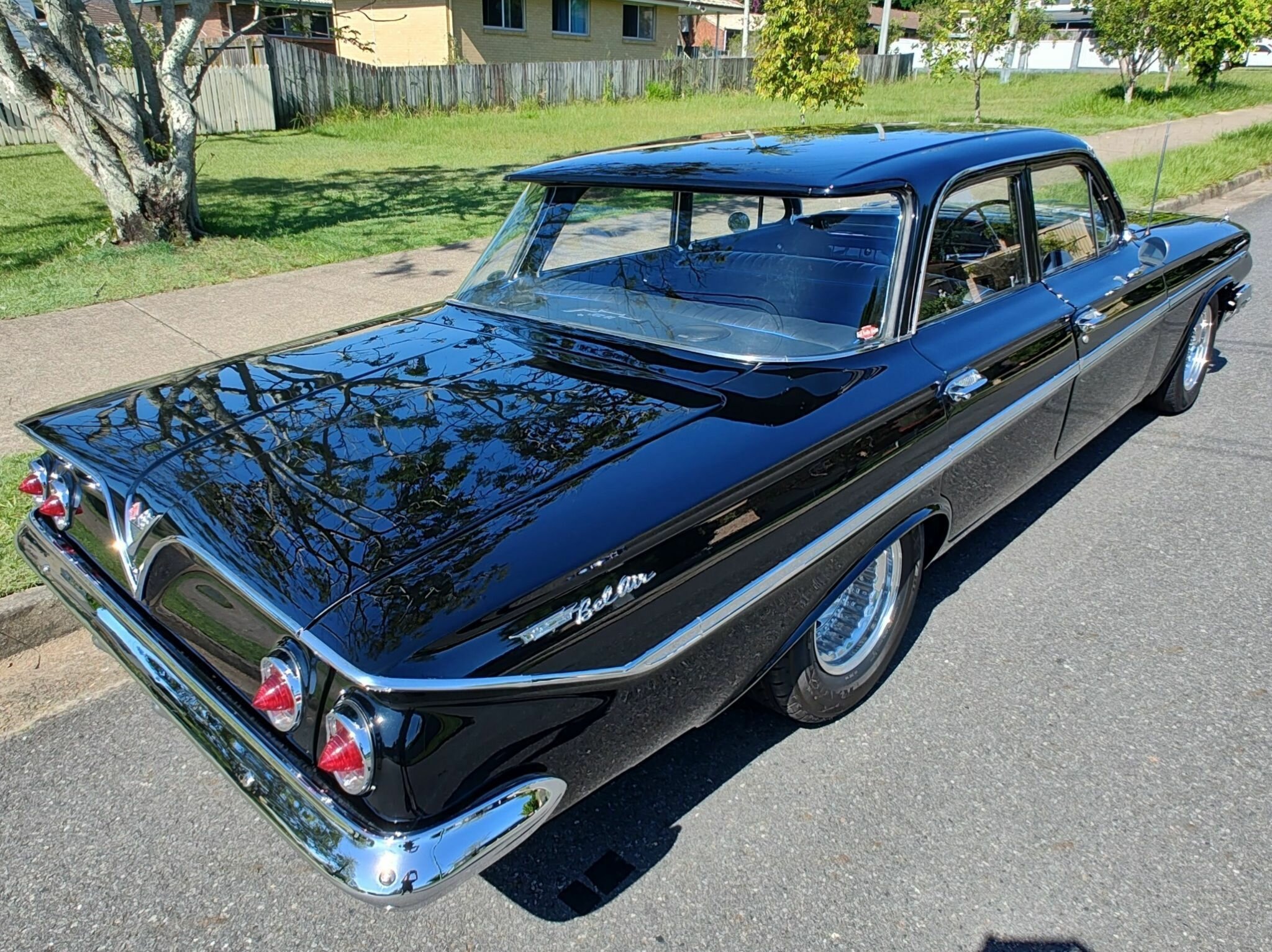 1962 CHEVROLET BEL AIR 2 SP AUTOMATIC 4D SEDAN