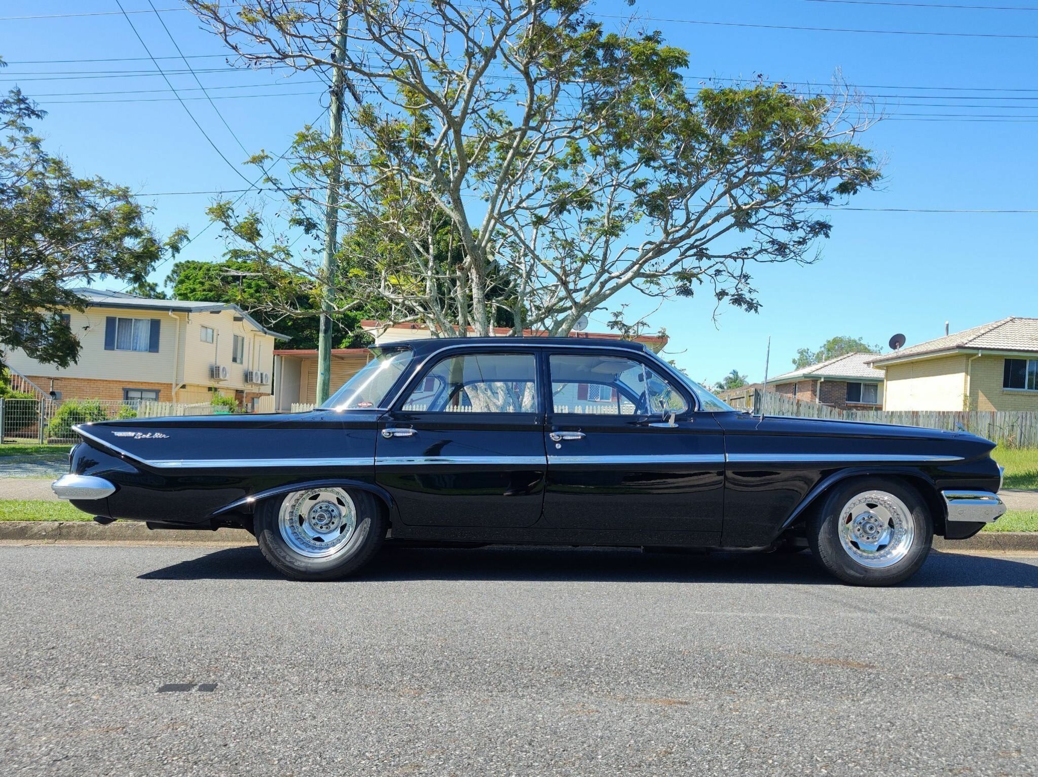 1962 CHEVROLET BEL AIR 2 SP AUTOMATIC 4D SEDAN