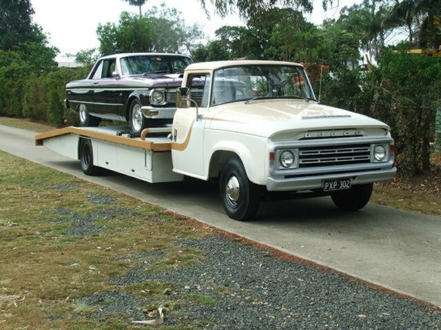 DODGE D5N 4 SPEED MANUAL RAMP TRUCK