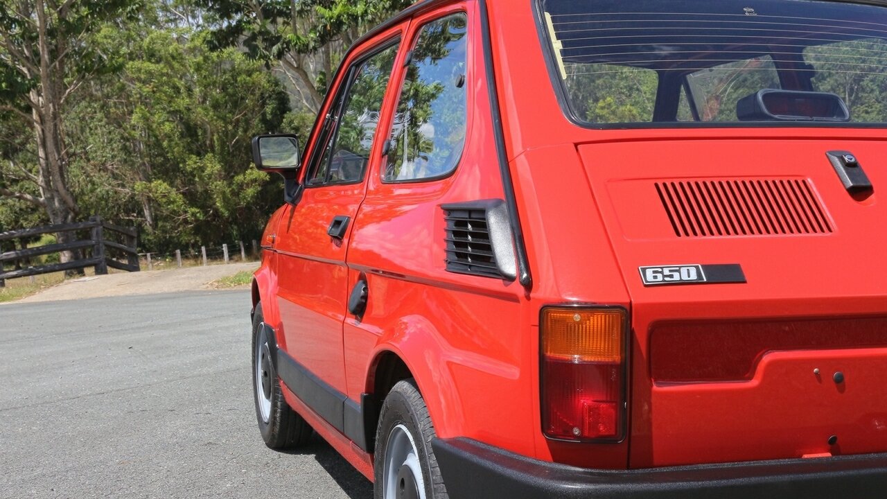 1989 FIAT 126 (NIKI) 4 SP MANUAL 2D COUPE