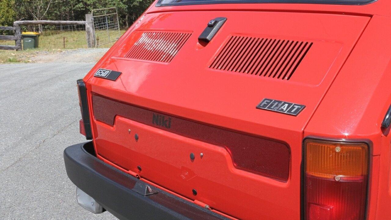 1989 FIAT 126 (NIKI) 4 SP MANUAL 2D COUPE