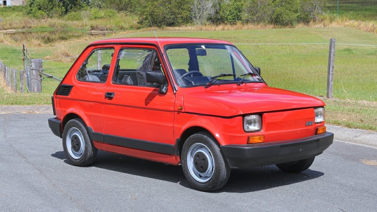 1989 FIAT 126 (NIKI) 4 SP MANUAL 2D COUPE