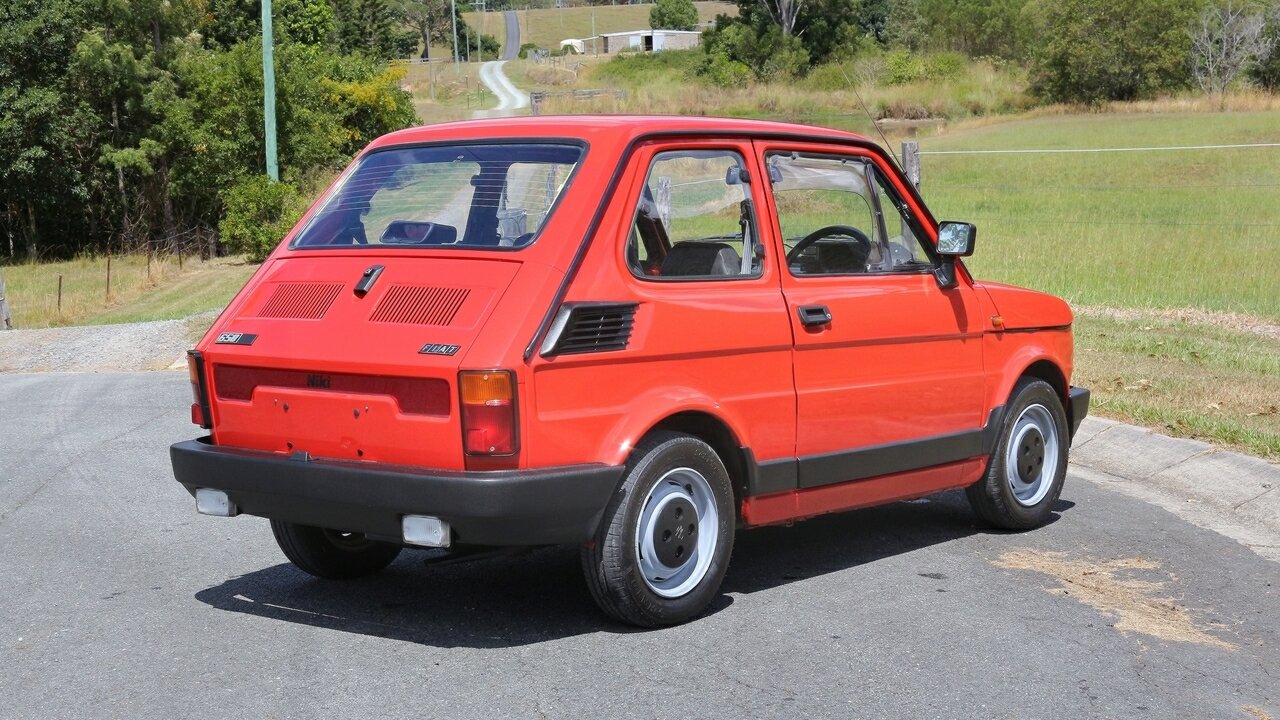 1989 FIAT 126 (NIKI) 4 SP MANUAL 2D COUPE
