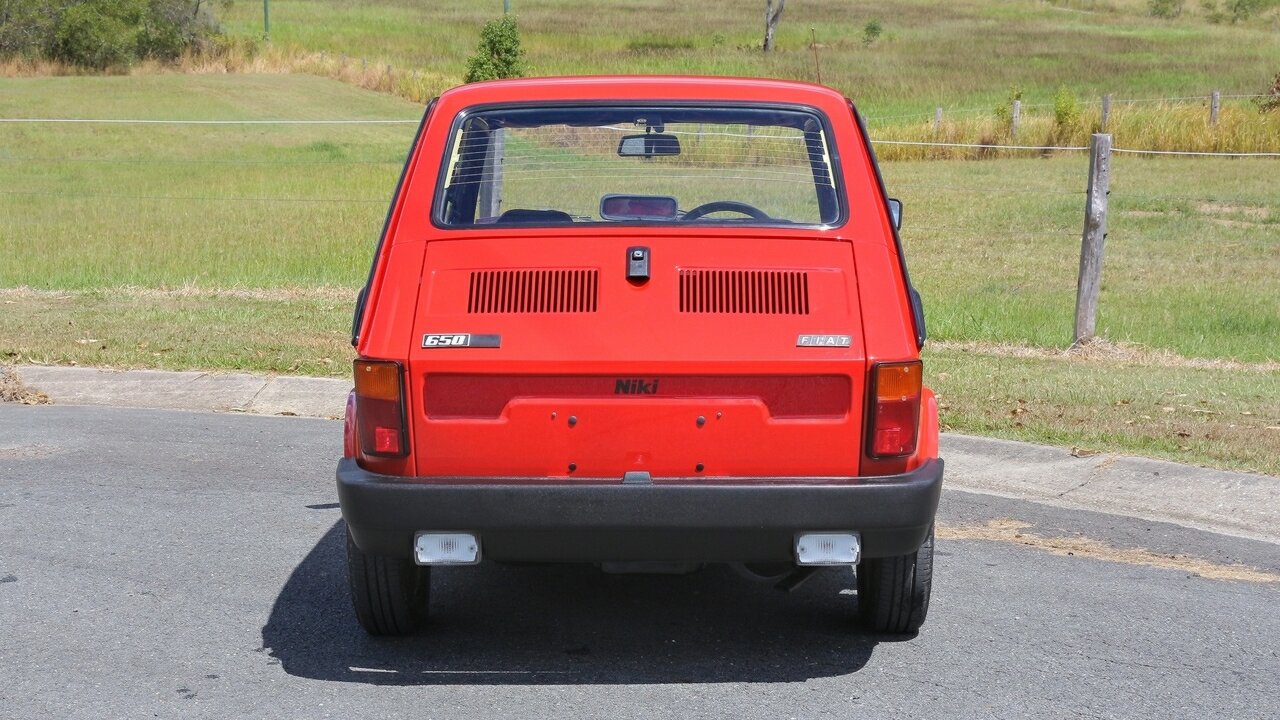1989 FIAT 126 (NIKI) 4 SP MANUAL 2D COUPE