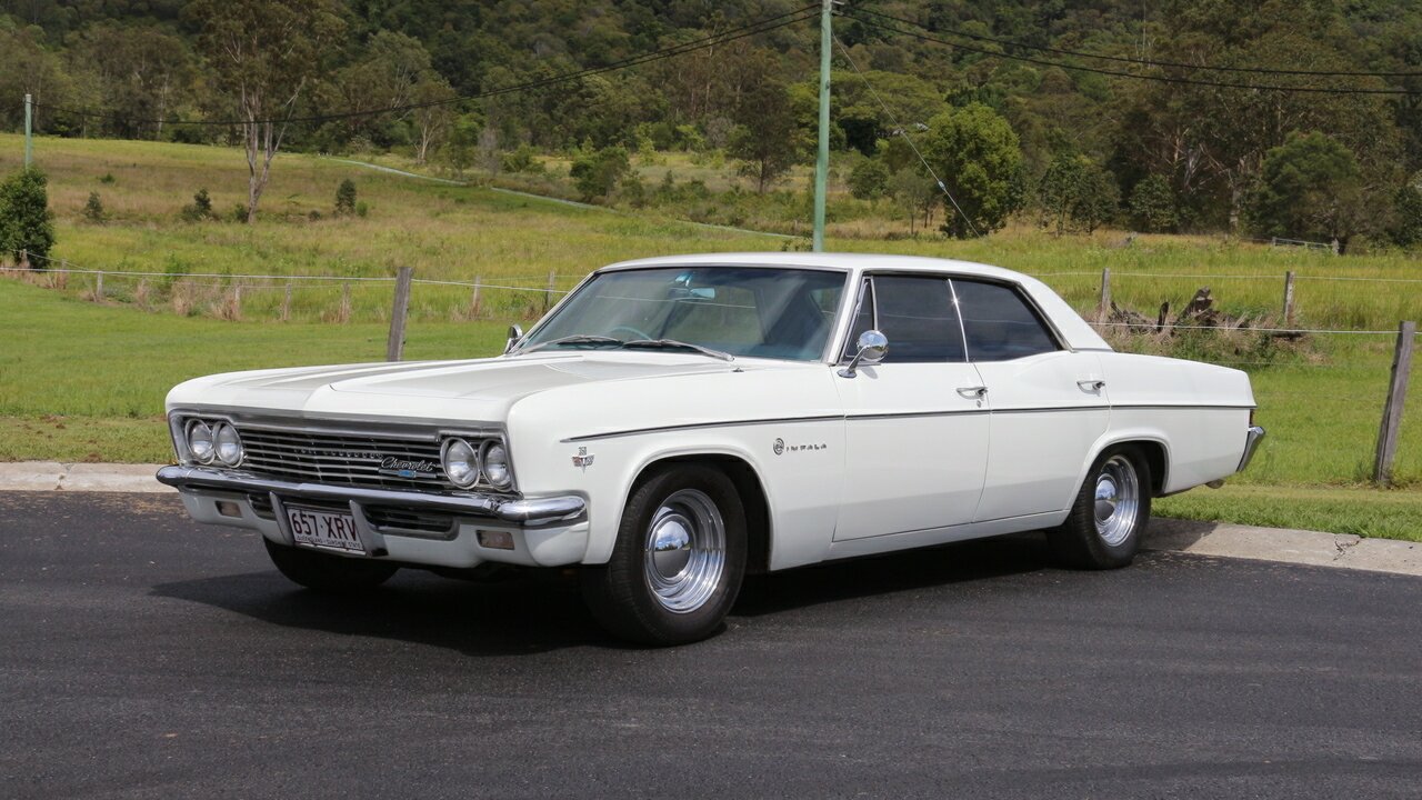 1966 CHEVROLET IMPALA 3 SP AUTOMATIC 4D SEDAN