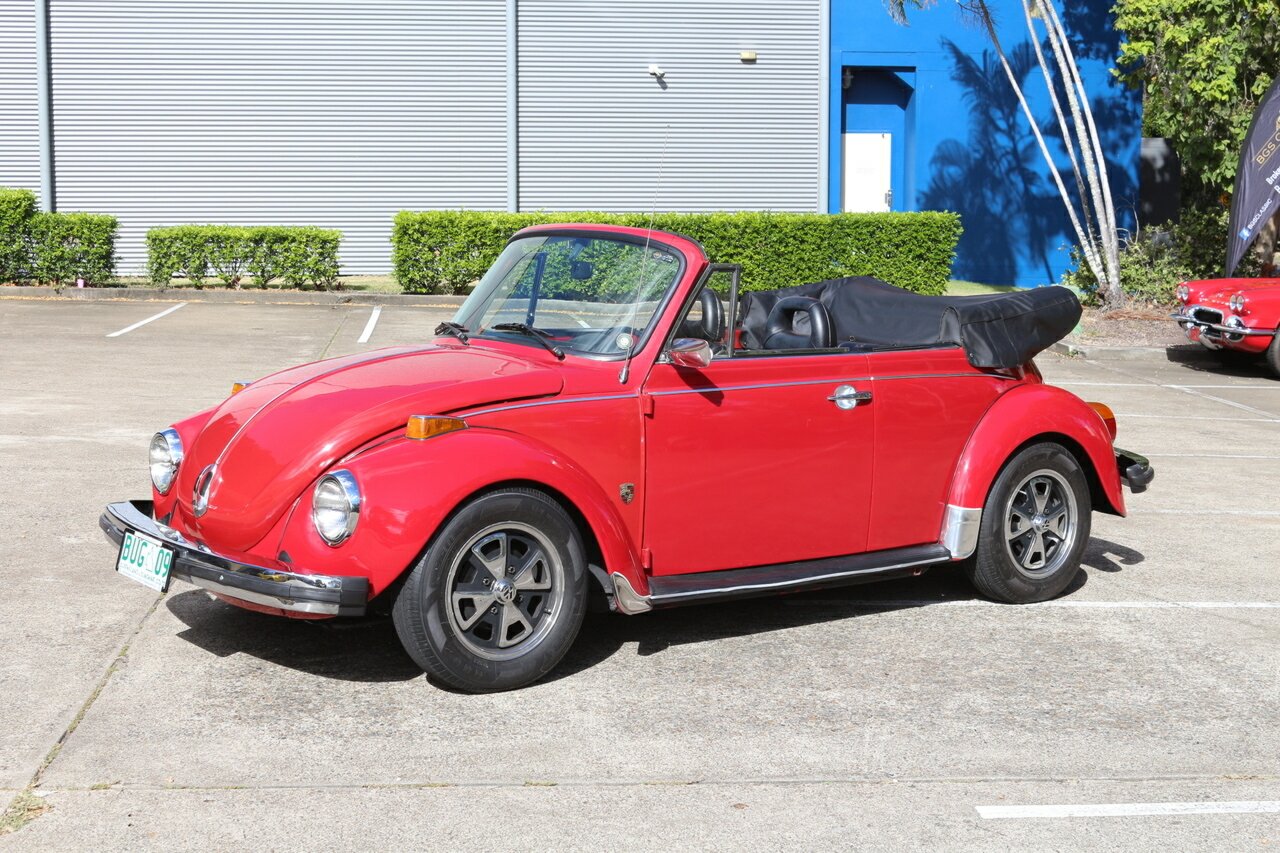 1974 VOLKSWAGEN KARMANN 1600 BEETLE 4 SP MANUAL 2D CONVERTIBLE