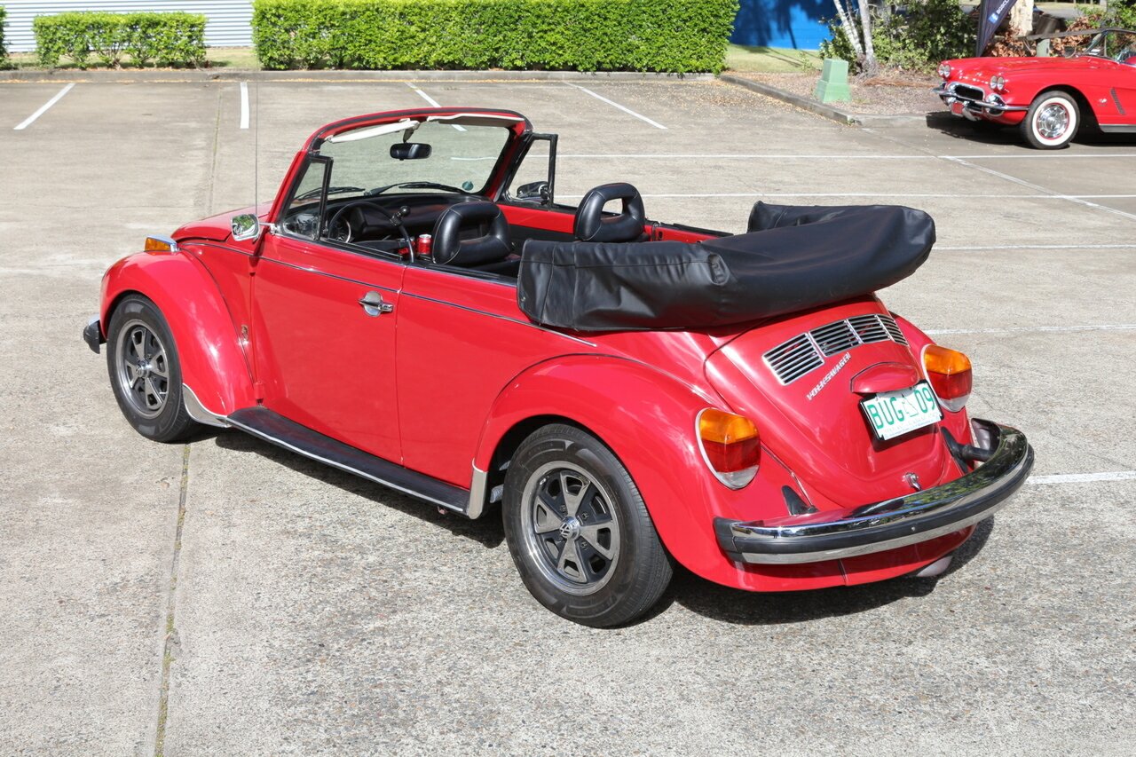 1974 VOLKSWAGEN KARMANN 1600 BEETLE 4 SP MANUAL 2D CONVERTIBLE