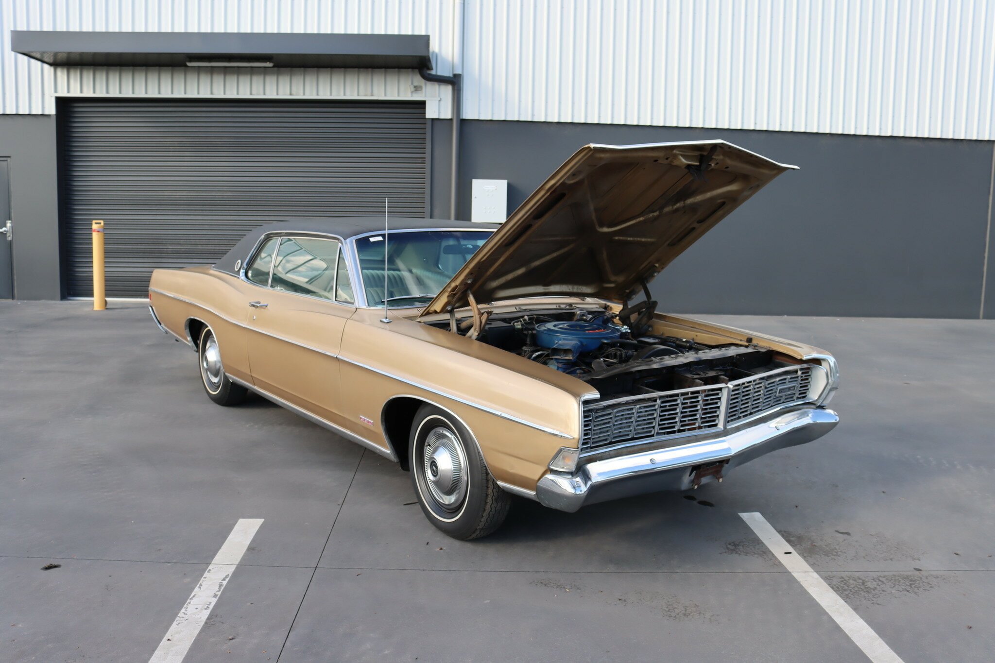 1968 FORD LTD 3 SP AUTOMATIC 2D HARDTOP