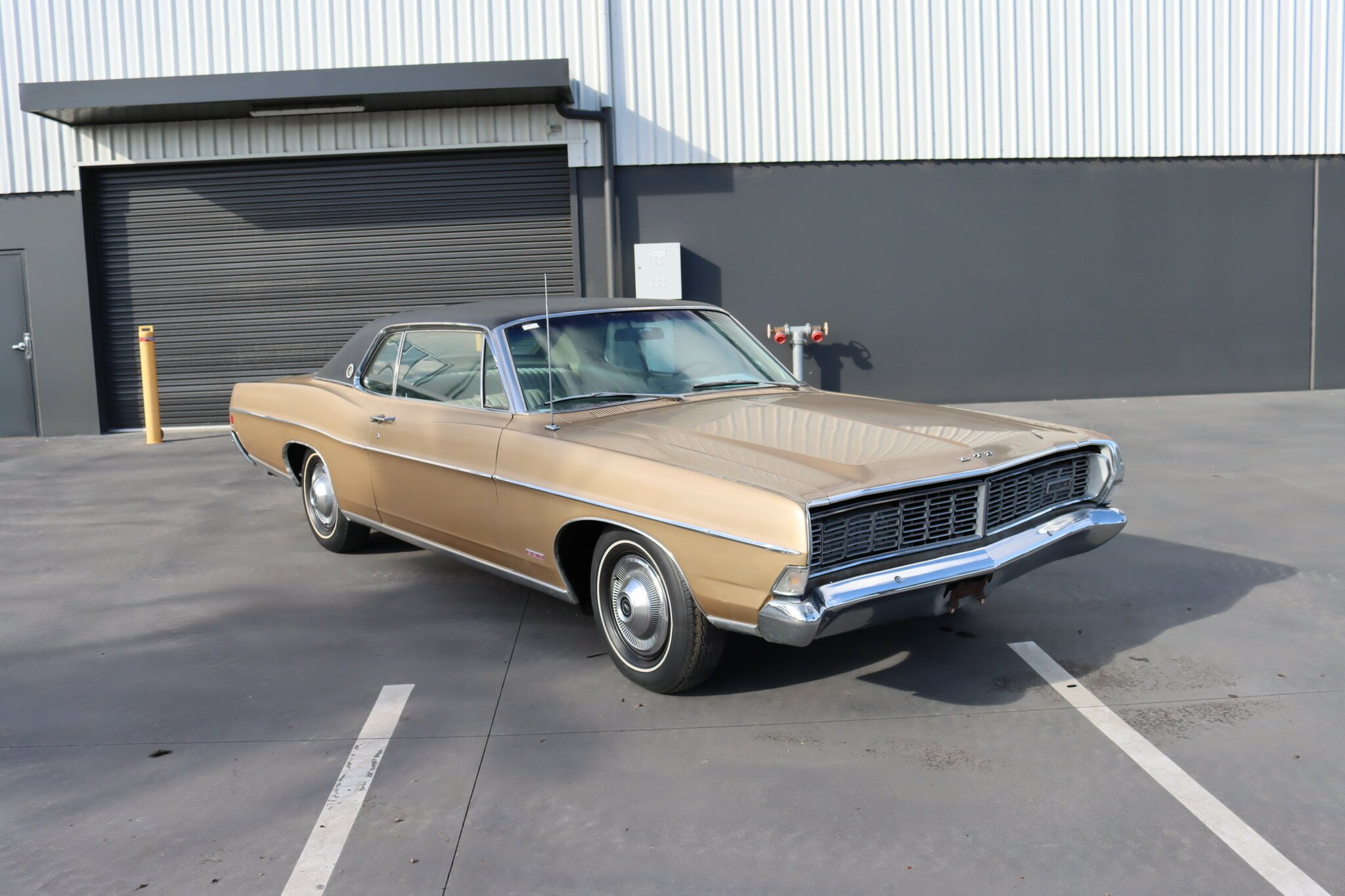 1968 FORD LTD 3 SP AUTOMATIC 2D HARDTOP