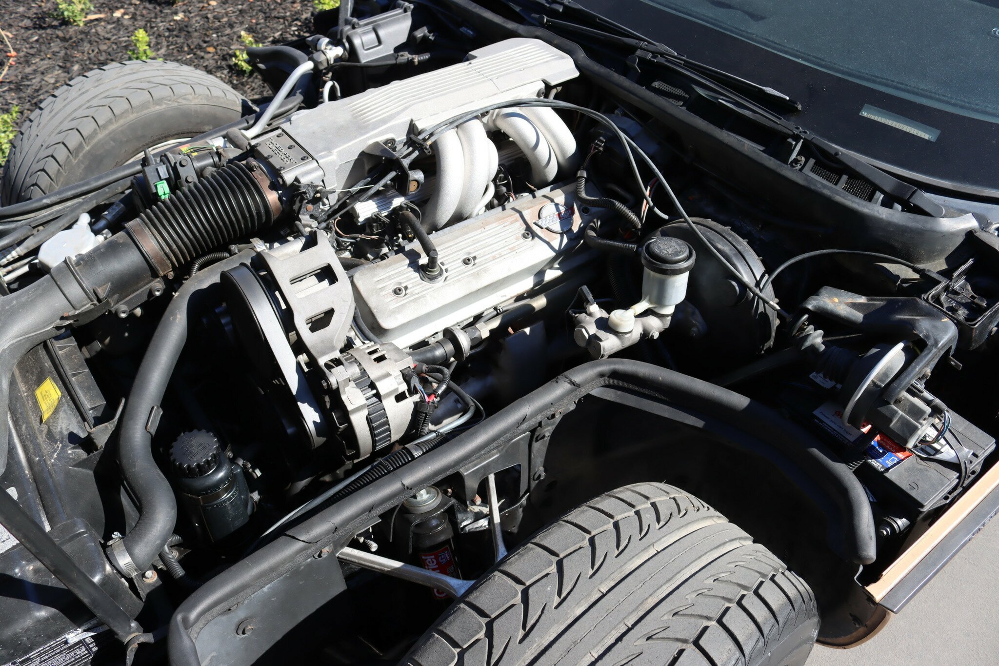 1987 CHEVROLET CORVETTE C4 4 SP AUTOMATIC 2D COUPE