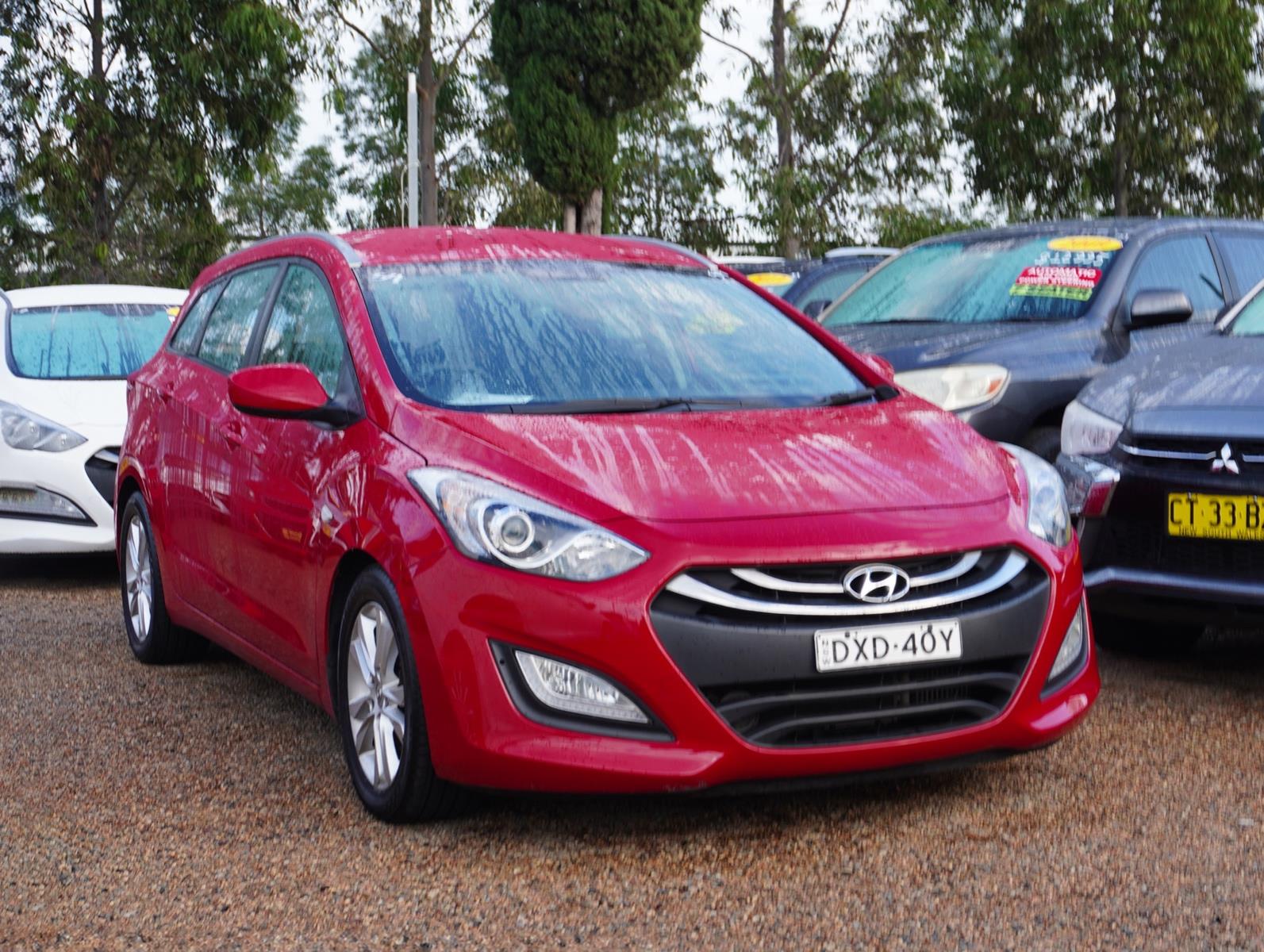 2013 HYUNDAI i30 GD TOURER ACTIVE 1.6 CRDi 6 SP AUTOMATIC 4D WAGON