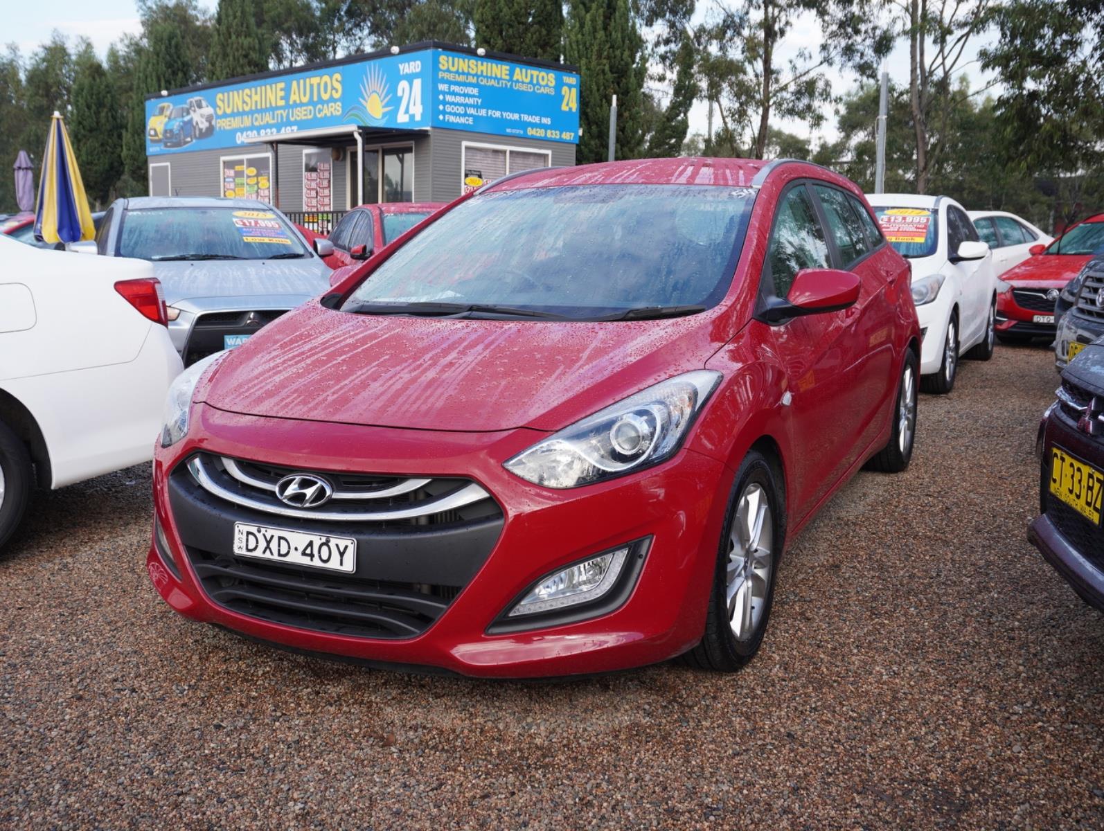 2013 HYUNDAI i30 GD TOURER ACTIVE 1.6 CRDi 6 SP AUTOMATIC 4D WAGON