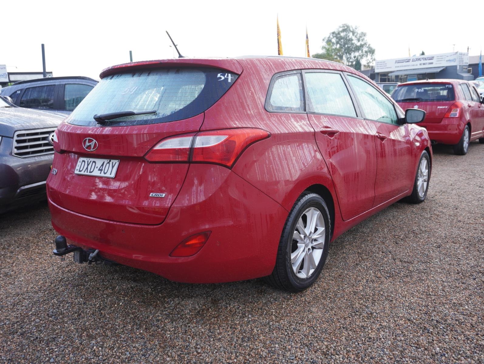 2013 HYUNDAI i30 GD TOURER ACTIVE 1.6 CRDi 6 SP AUTOMATIC 4D WAGON