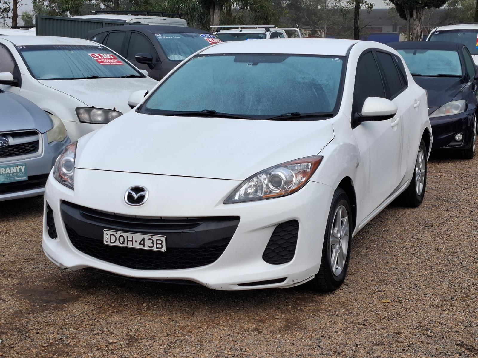 2013 MAZDA MAZDA3 BL SERIES 2 MY13 NEO 5 SP AUTOMATIC 5D HATCHBACK