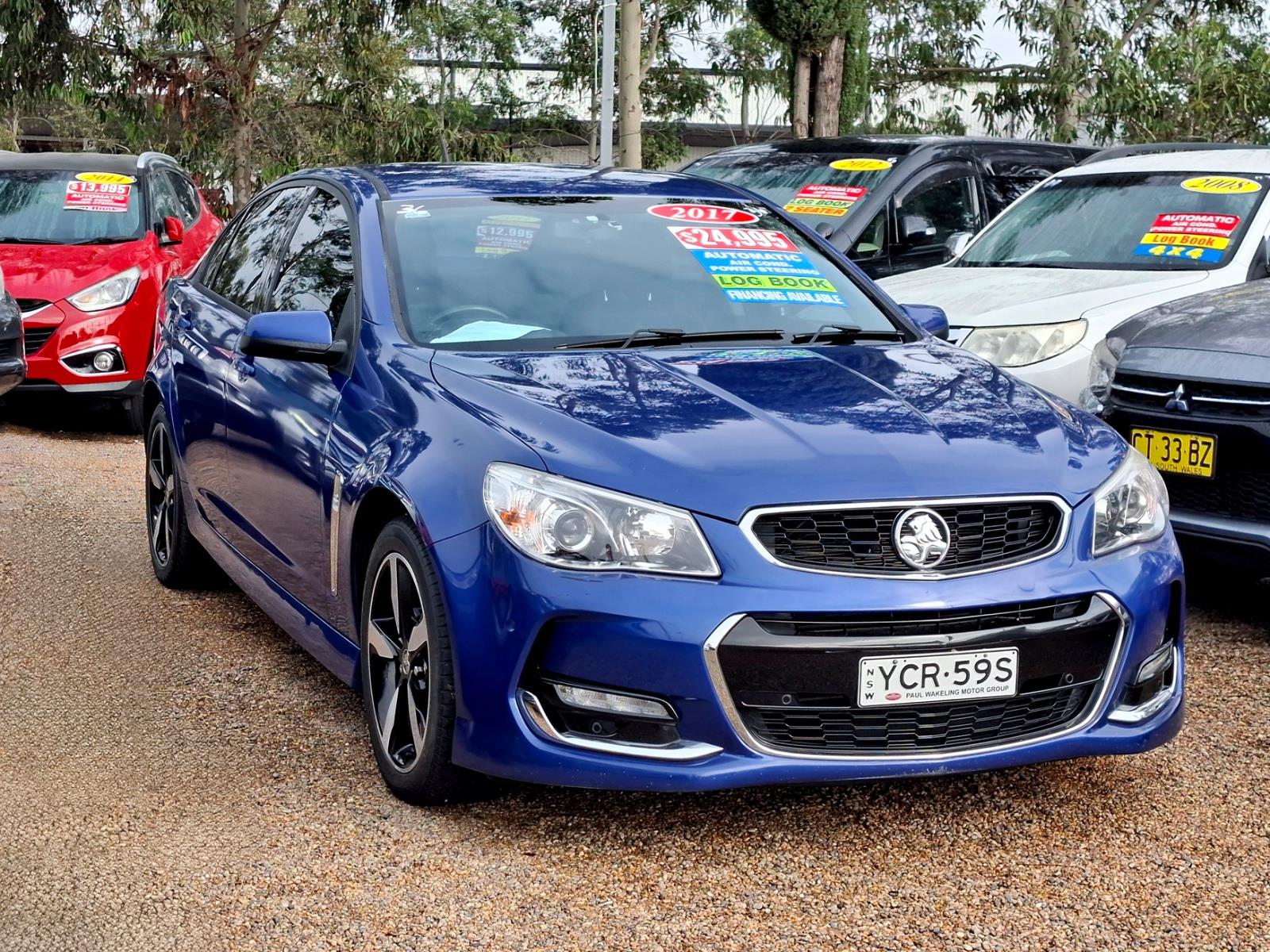 2017 HOLDEN COMMODORE VF II SV6 SPORTS AUTOMATIC SEDAN