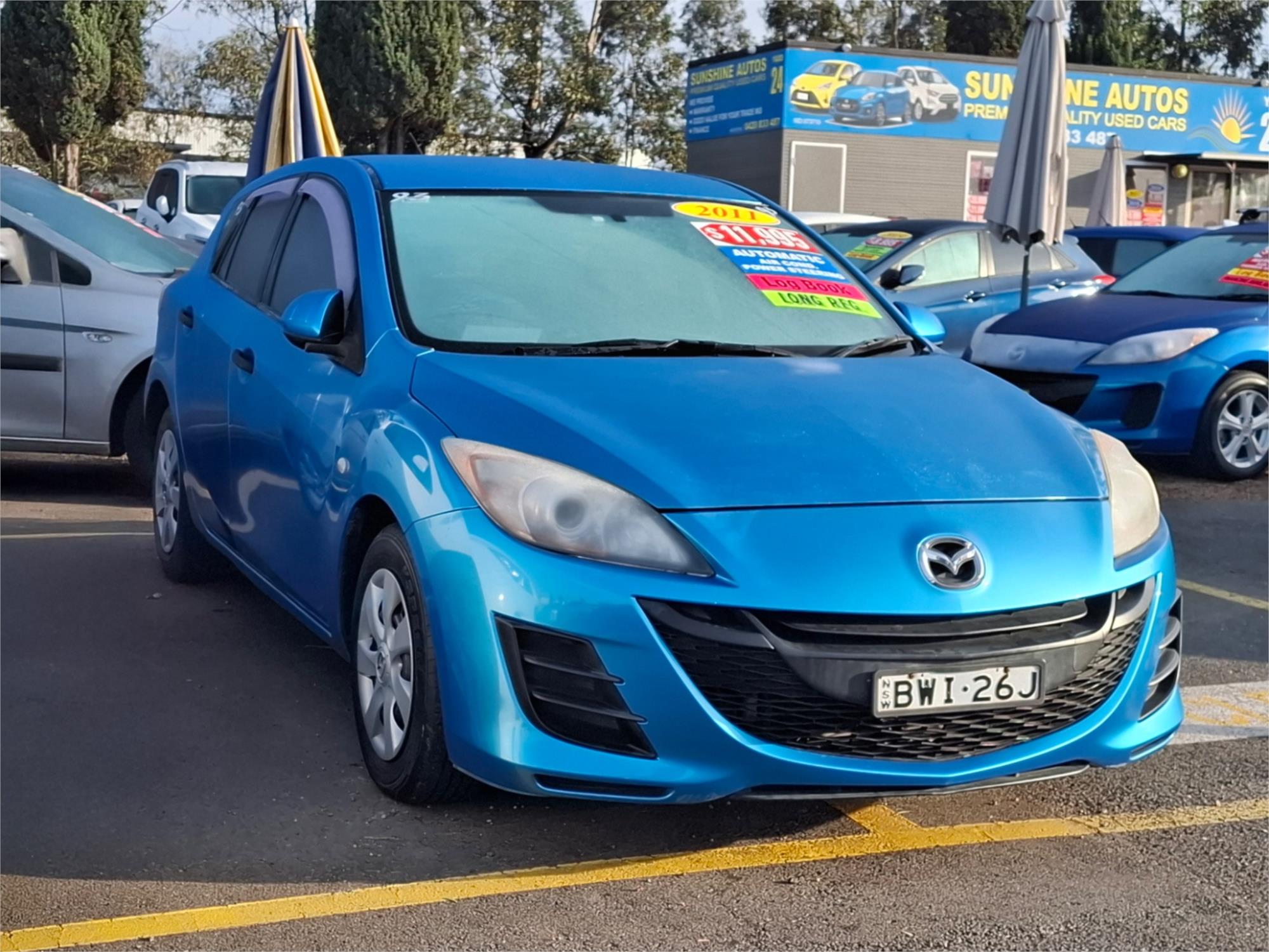 2011 MAZDA MAZDA3 BL 10 UPGRADE NEO 5 SP AUTOMATIC 5D HATCHBACK