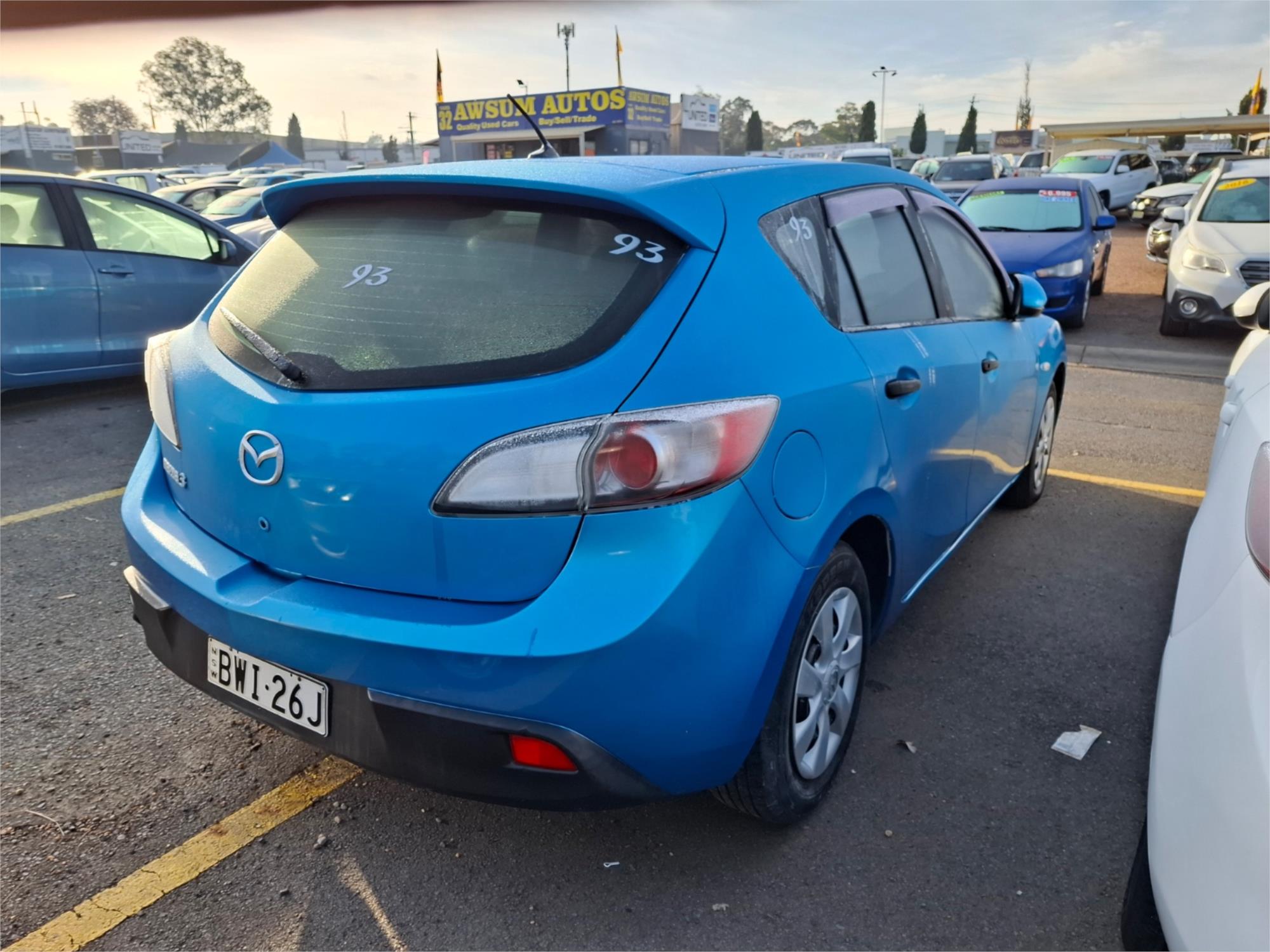 2011 MAZDA MAZDA3 BL 10 UPGRADE NEO 5 SP AUTOMATIC 5D HATCHBACK