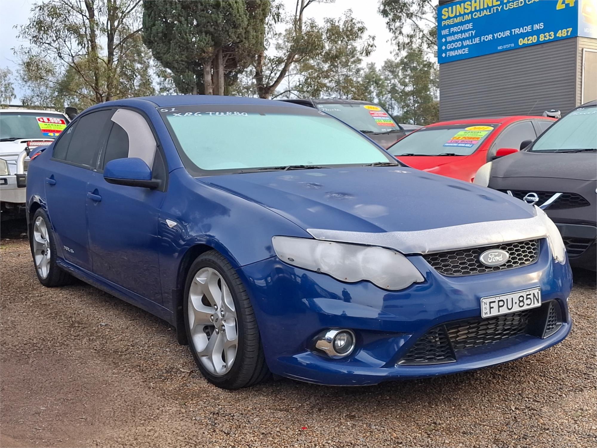 2009 FORD FALCON FG XR6 TURBO SPORTS AUTOMATIC SEDAN