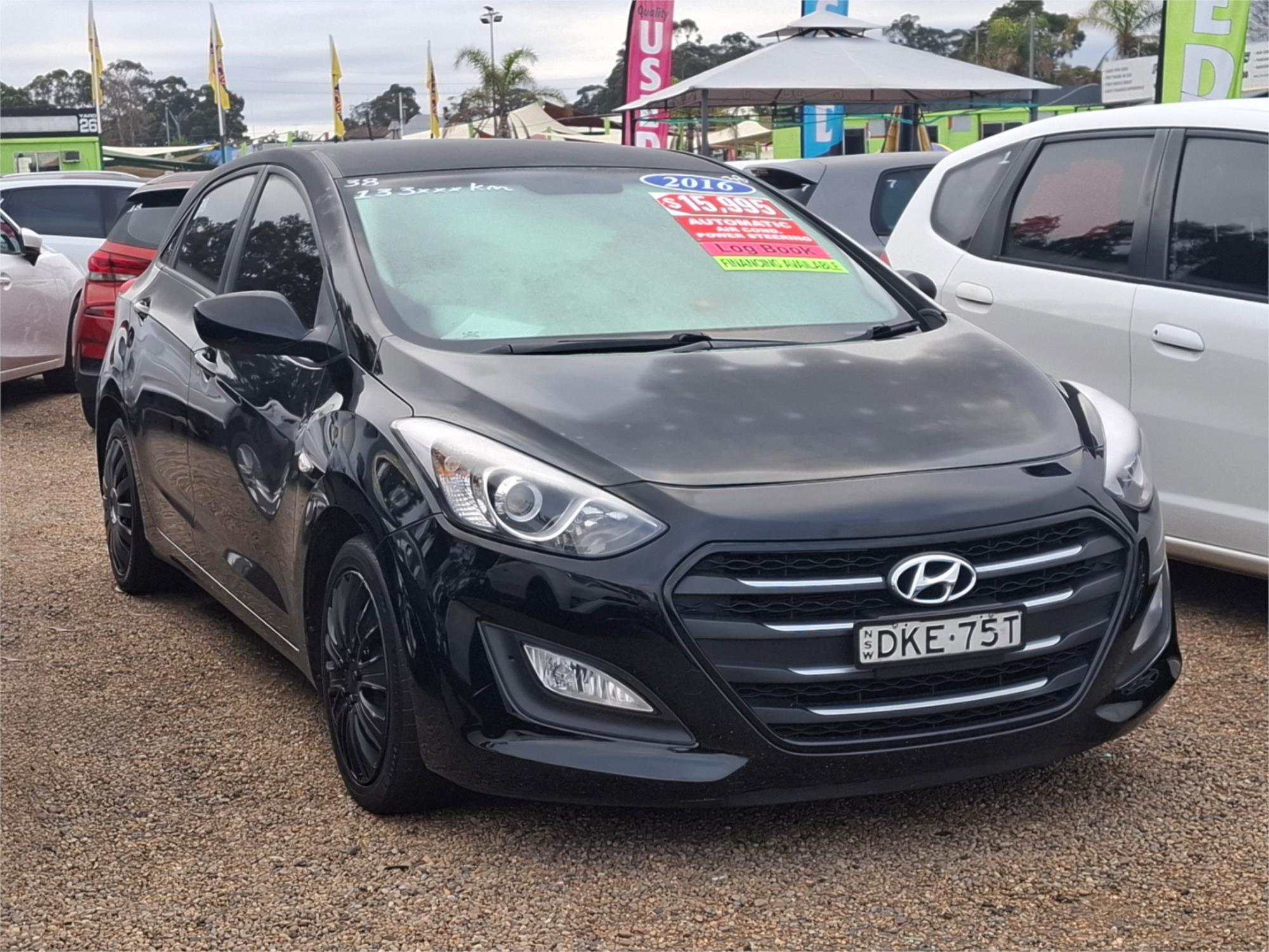 2016 HYUNDAI i30 GD4 SERIES 2 ACTIVE 6 SP AUTOMATIC 5D HATCHBACK