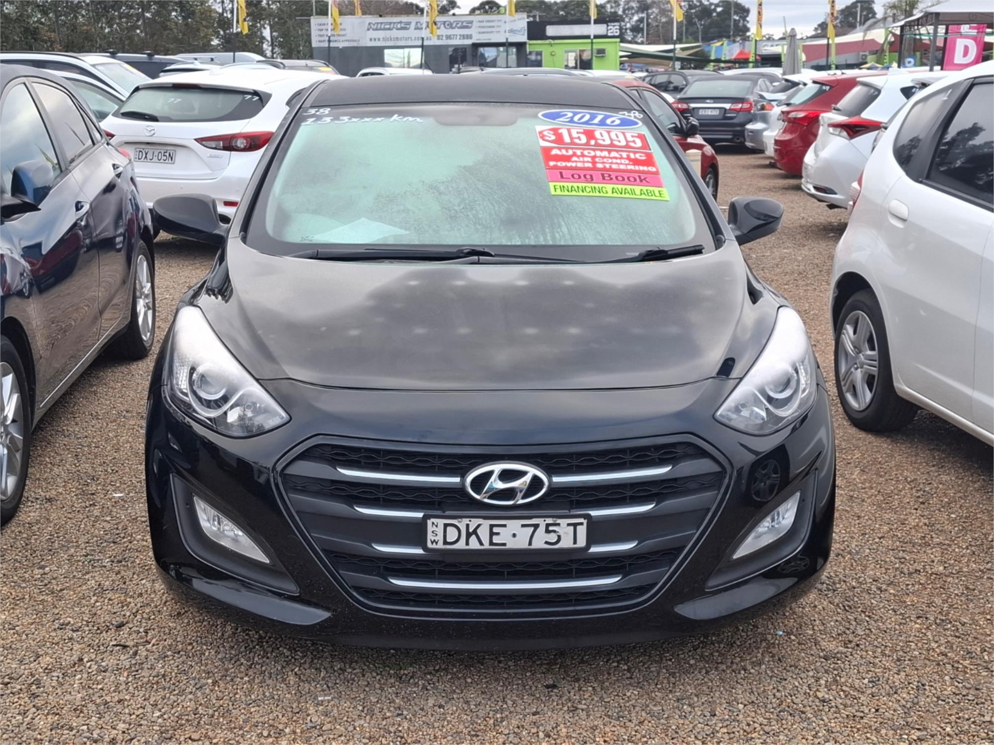 2016 HYUNDAI i30 GD4 SERIES 2 ACTIVE 6 SP AUTOMATIC 5D HATCHBACK