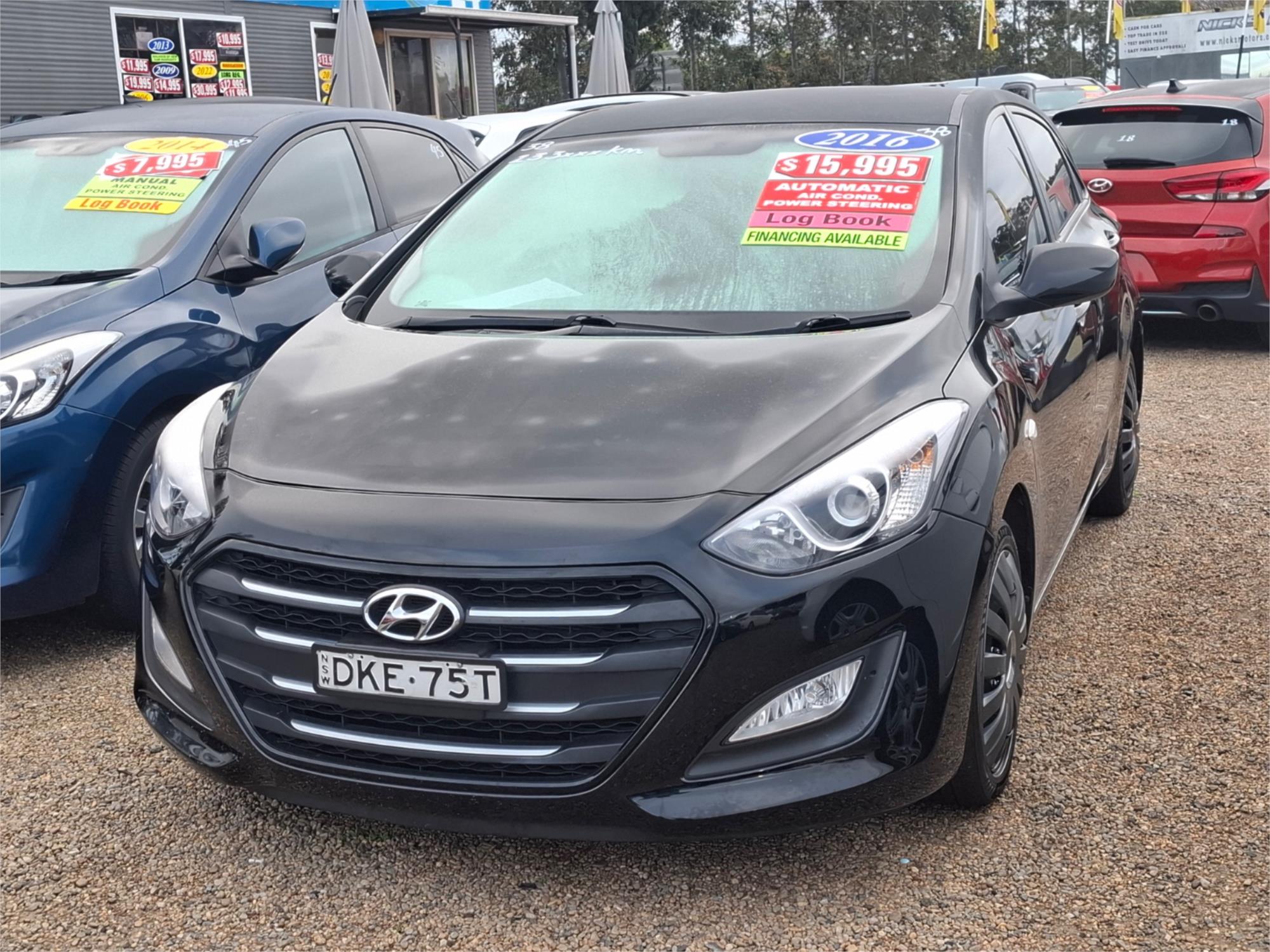 2016 HYUNDAI i30 GD4 SERIES 2 ACTIVE 6 SP AUTOMATIC 5D HATCHBACK