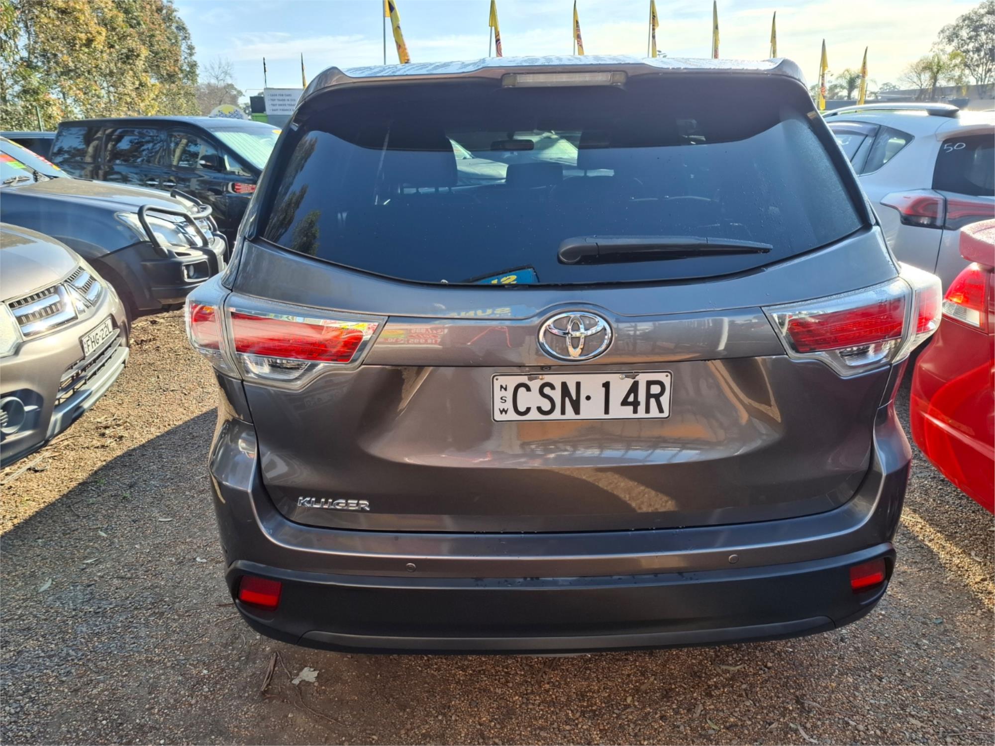 2014 TOYOTA KLUGER GSU50R GX SPORTS AUTOMATIC WAGON