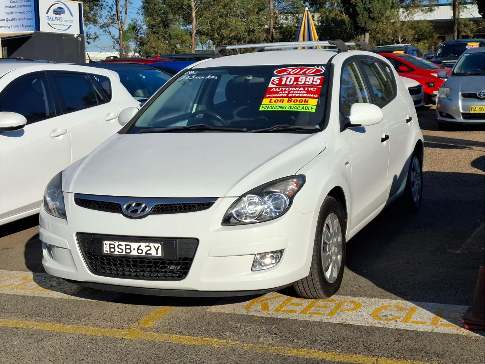2010 HYUNDAI i30 FD MY10 SX 1.6 CRDi 4 SP AUTOMATIC 5D HATCHBACK