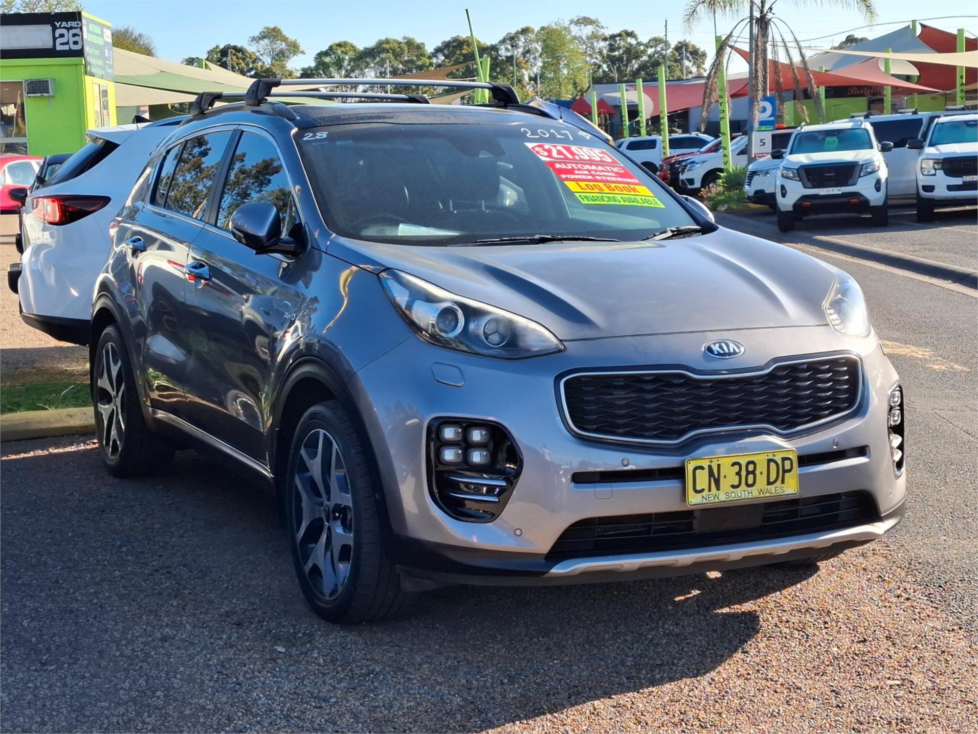 2017 KIA SPORTAGE QL MY17 GT-LINE (AWD) 6 SP AUTOMATIC 4D WAGON