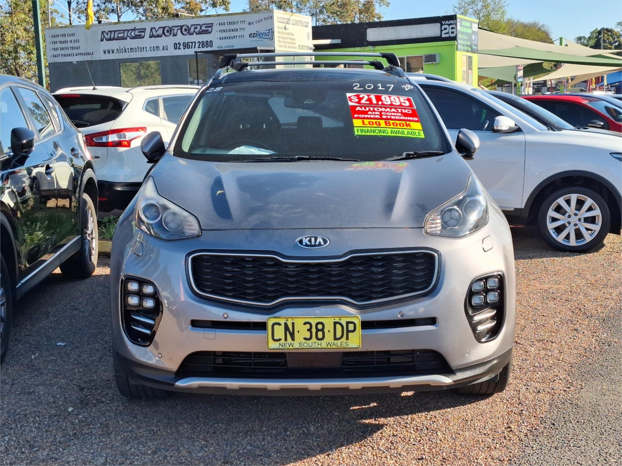2017 KIA SPORTAGE QL MY17 GT-LINE (AWD) 6 SP AUTOMATIC 4D WAGON