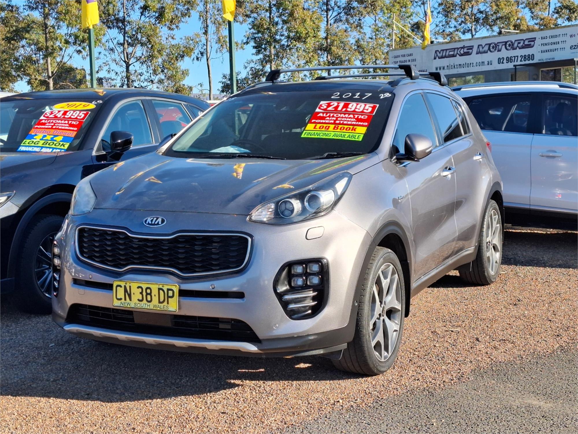 2017 KIA SPORTAGE QL MY17 GT-LINE (AWD) 6 SP AUTOMATIC 4D WAGON